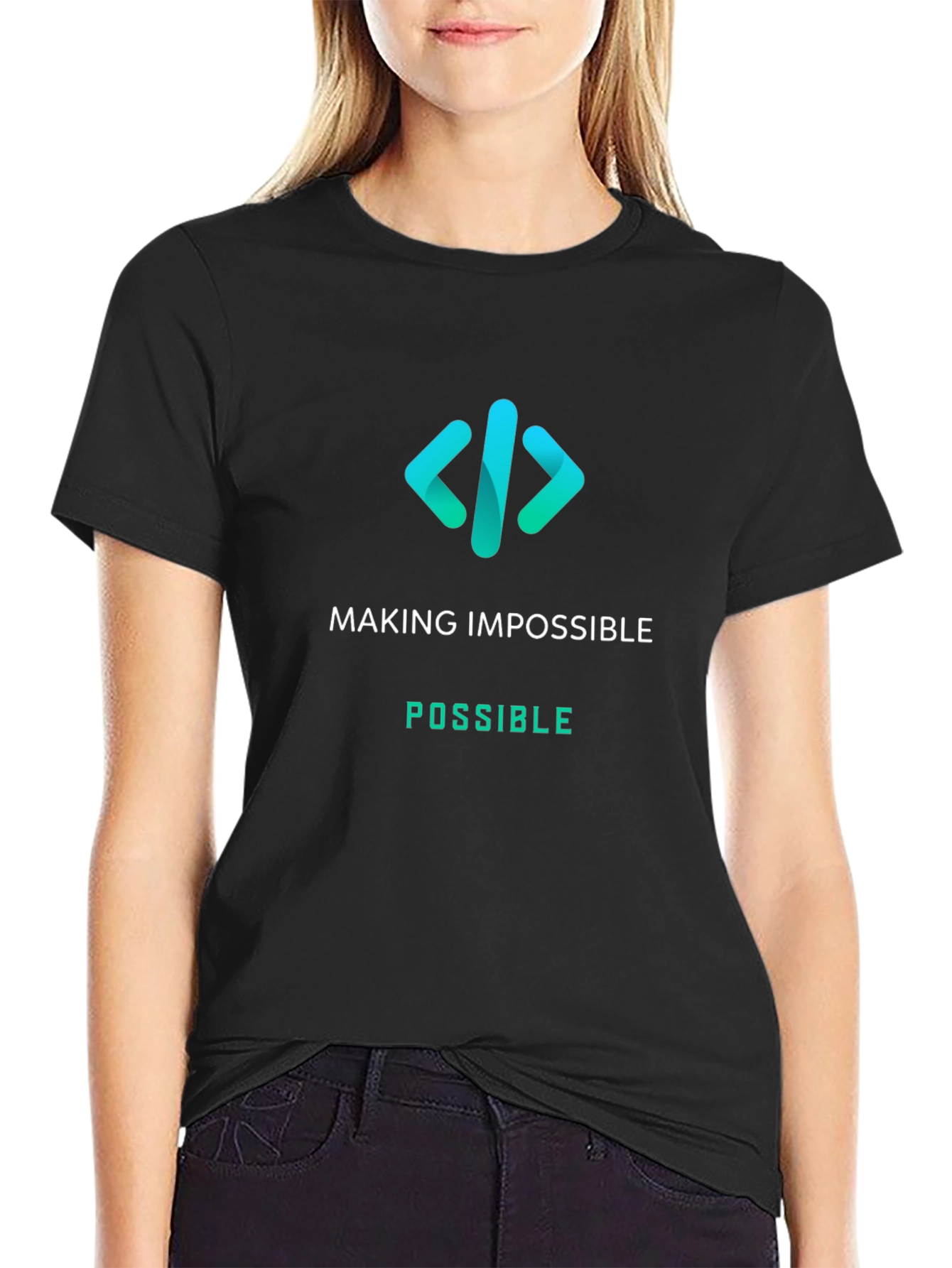 Coding Impossible T-Shirt - Makes Things Possible!