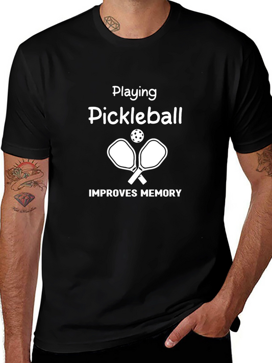 Pickleball Memory T-Shirt - Sporty & Fun!
