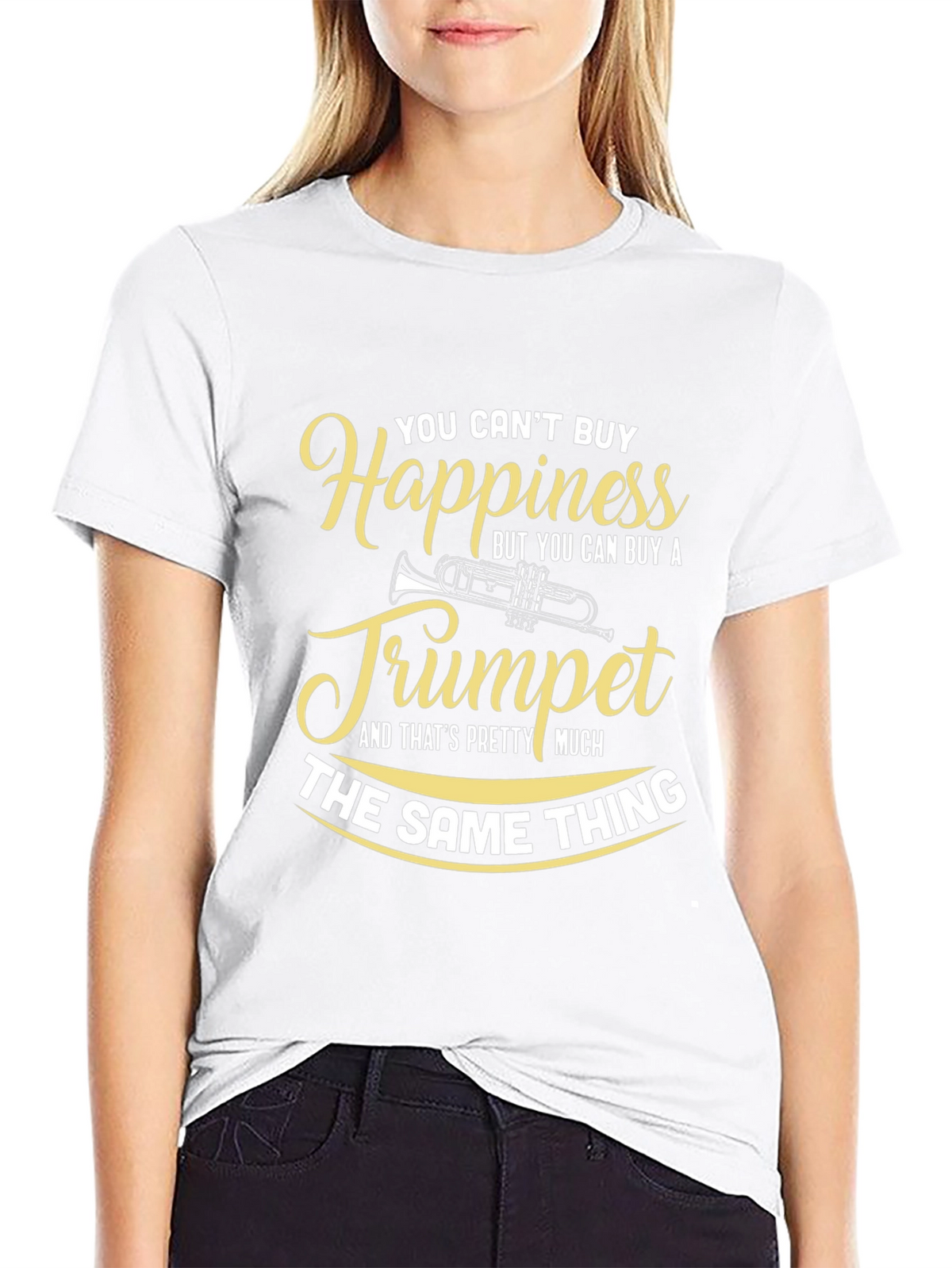 Happiness Trumpet Musician T-Shirt