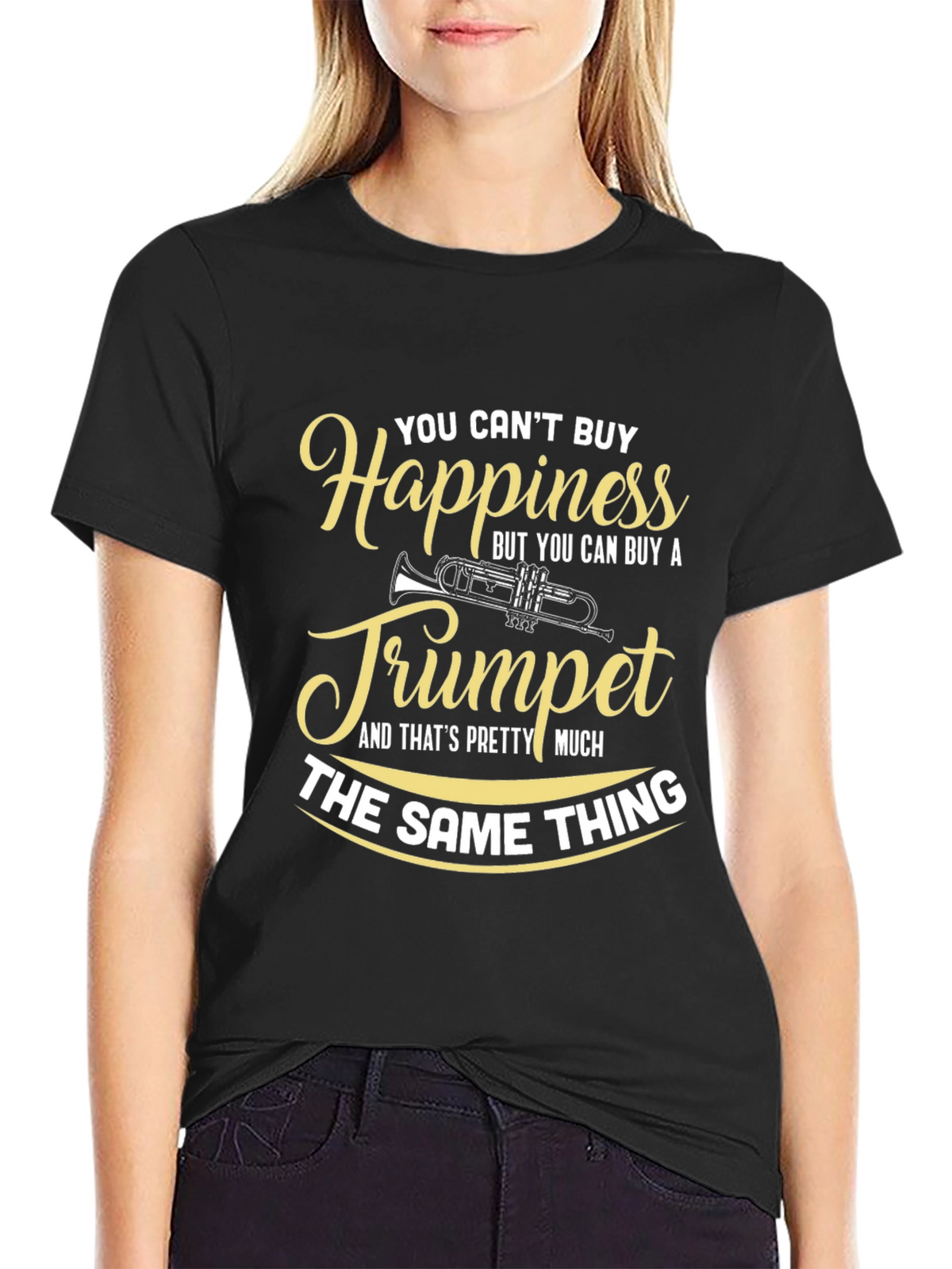 Happiness Trumpet Musician T-Shirt