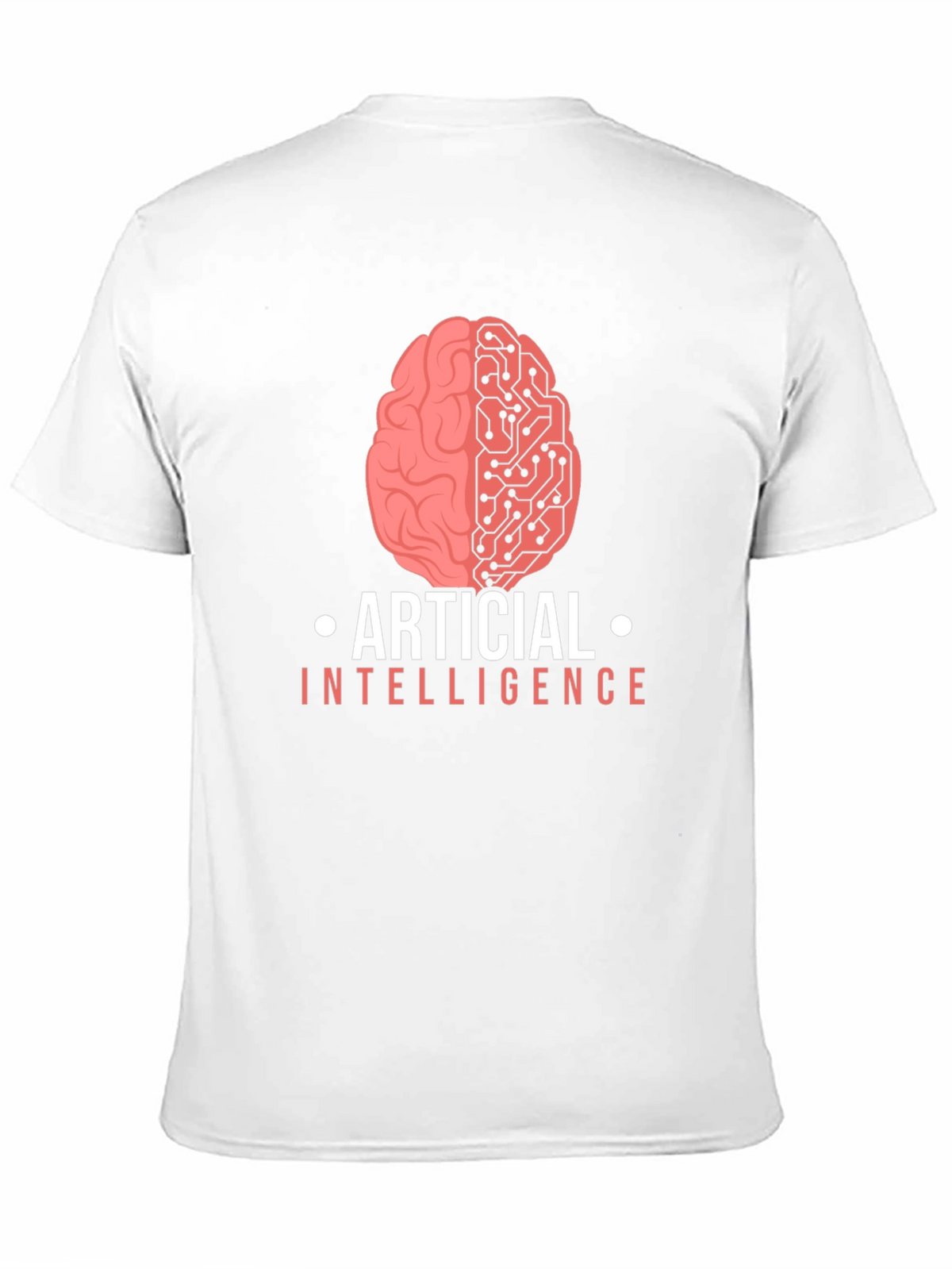Artificial Intelligence Brain Graphic T-Shirt