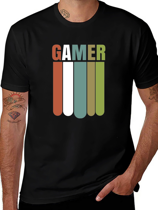 Retro Gamer T-Shirt - Cool Colorful Design