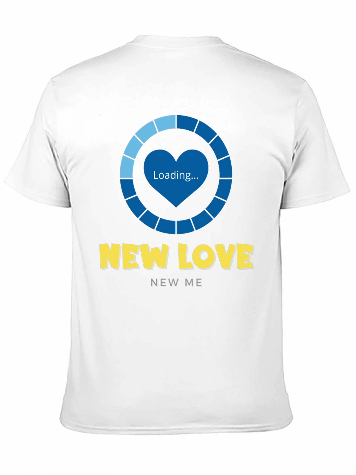 New Love Loading Graphic Tee - Trendy Unisex T-Shirt