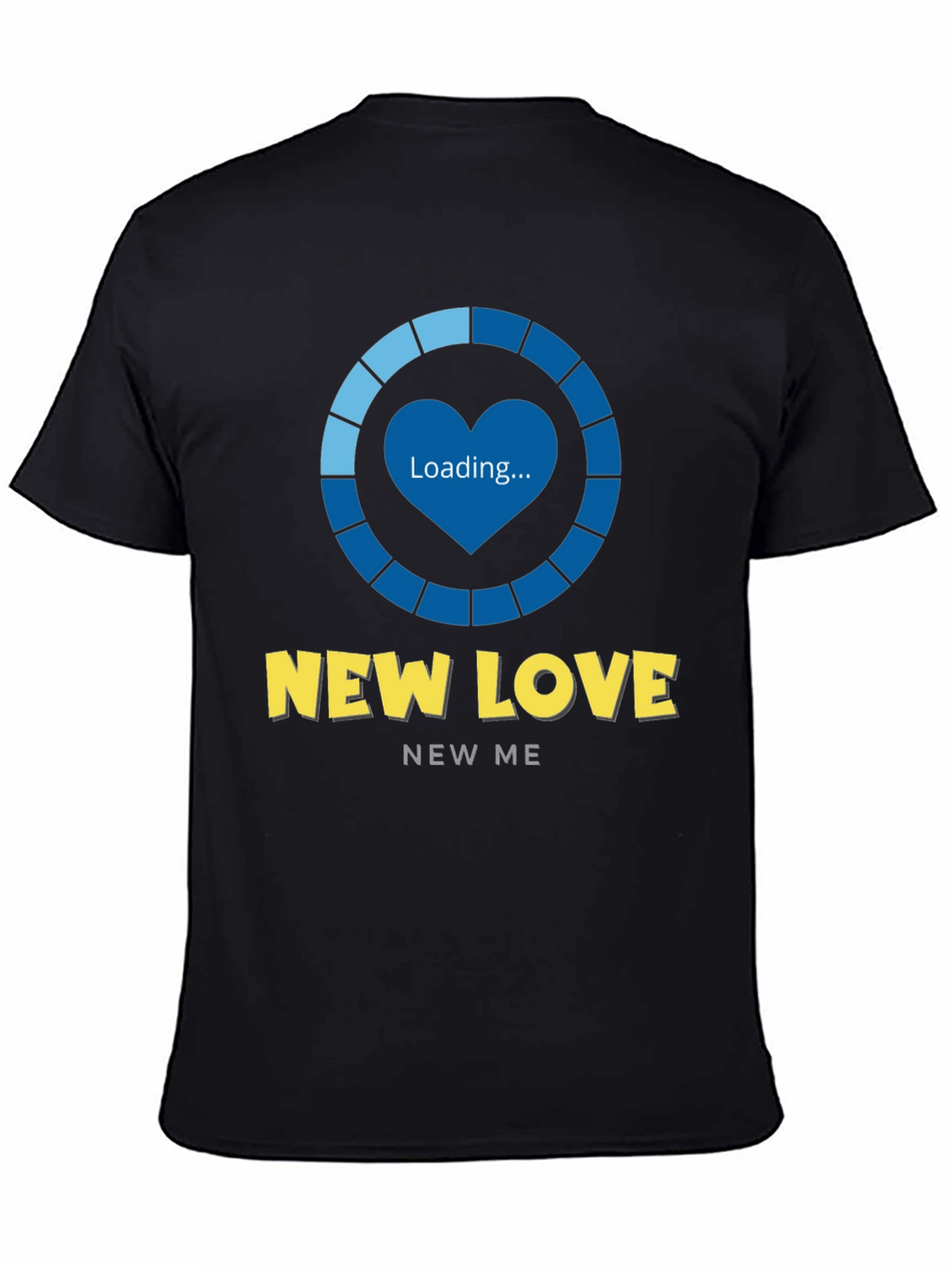 New Love Loading Graphic Tee - Trendy Unisex T-Shirt