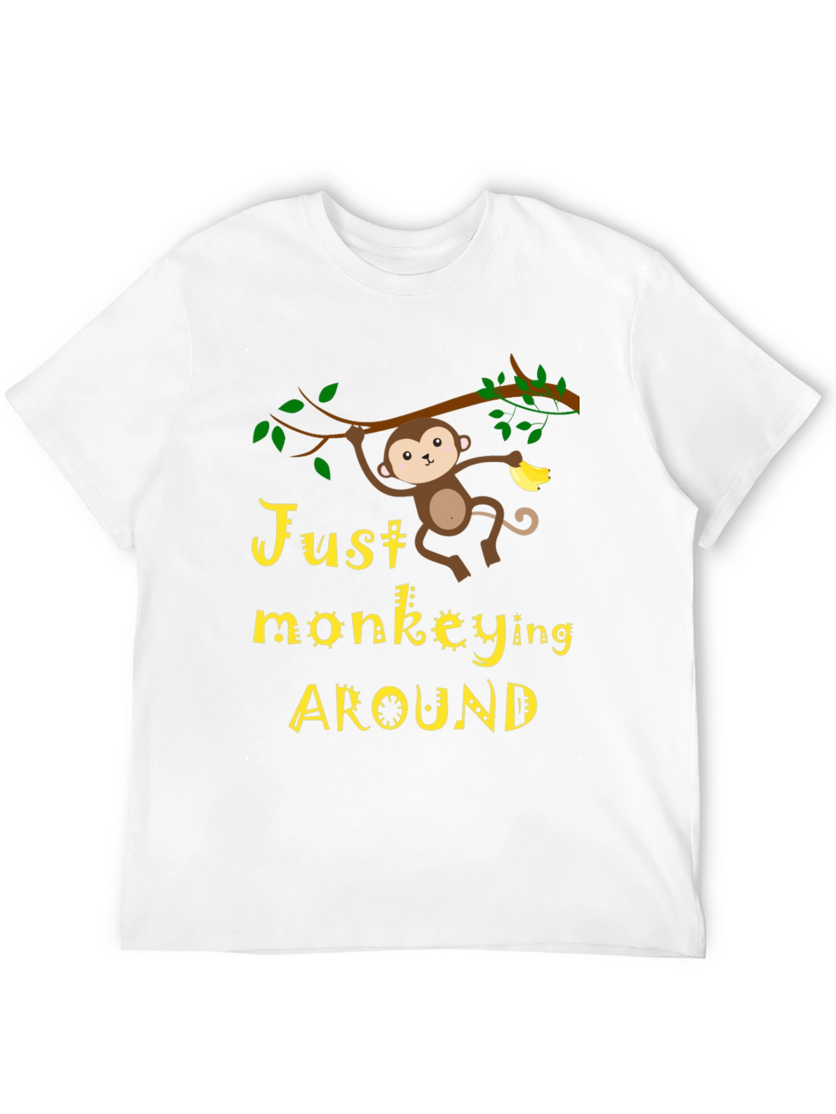 Just Monkeying Around Graphic T-Shirt