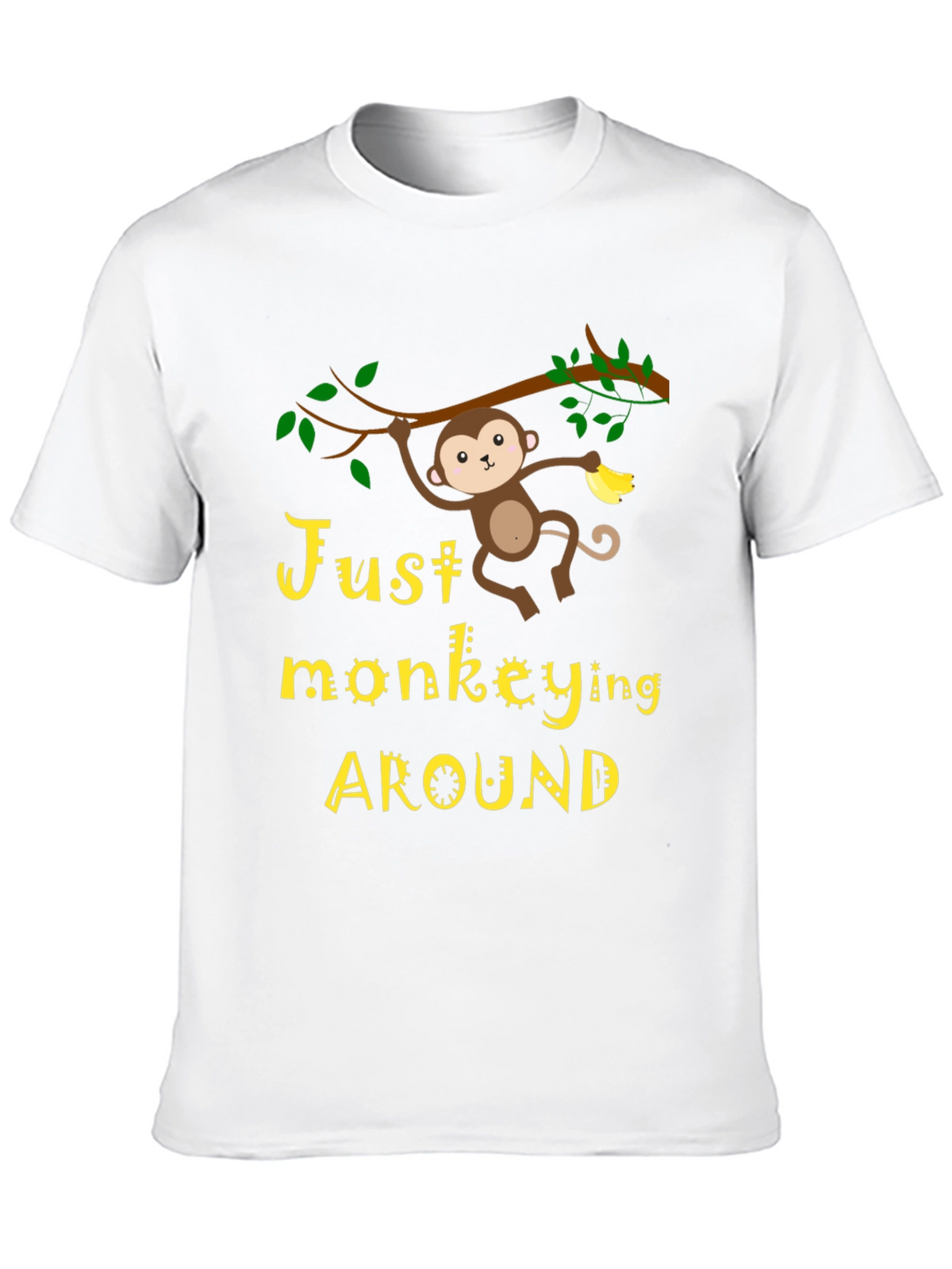 Just Monkeying Around Graphic T-Shirt