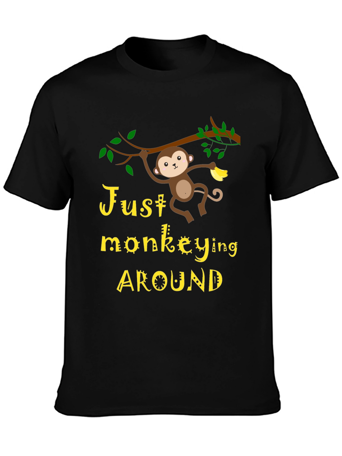 Just Monkeying Around Graphic T-Shirt
