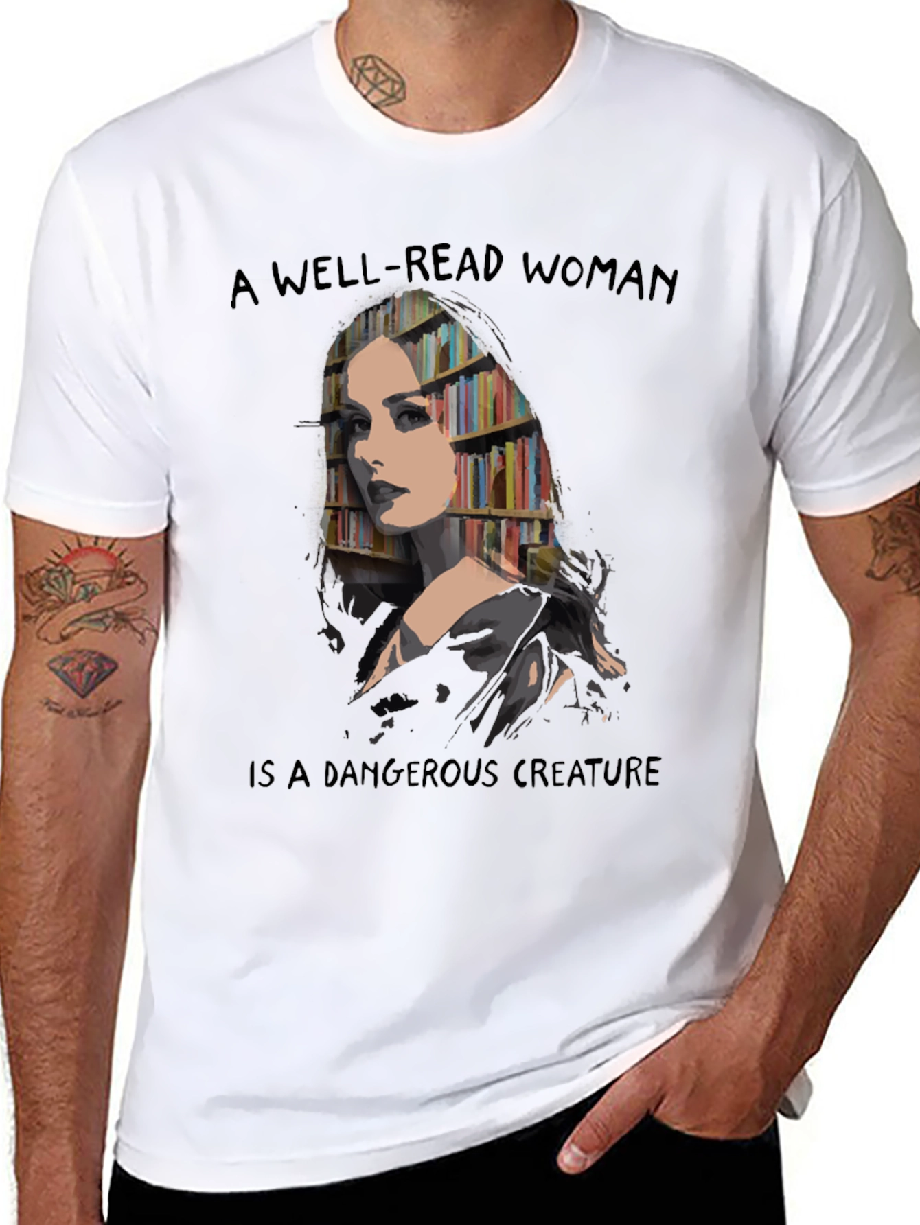 Well-Read Woman Graphic Tee