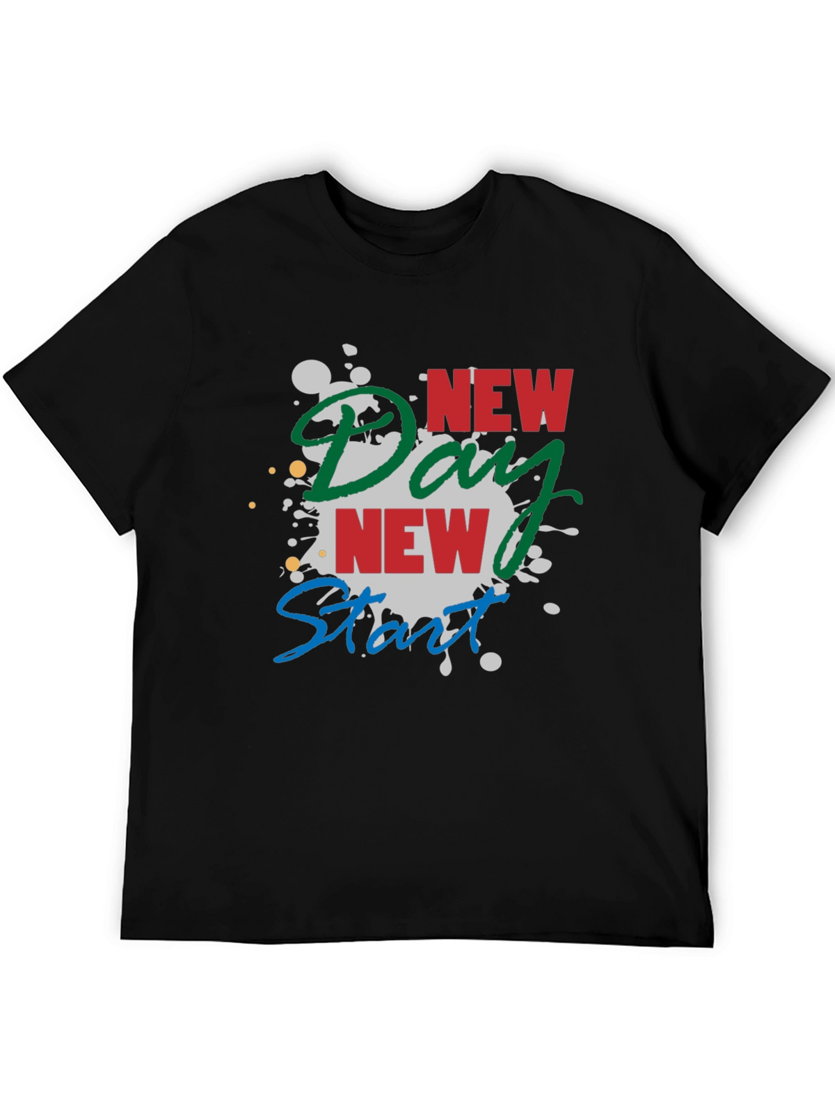 New Day New Start Graphic Tee