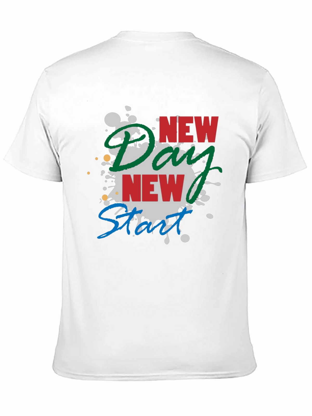 New Day New Start Graphic Tee