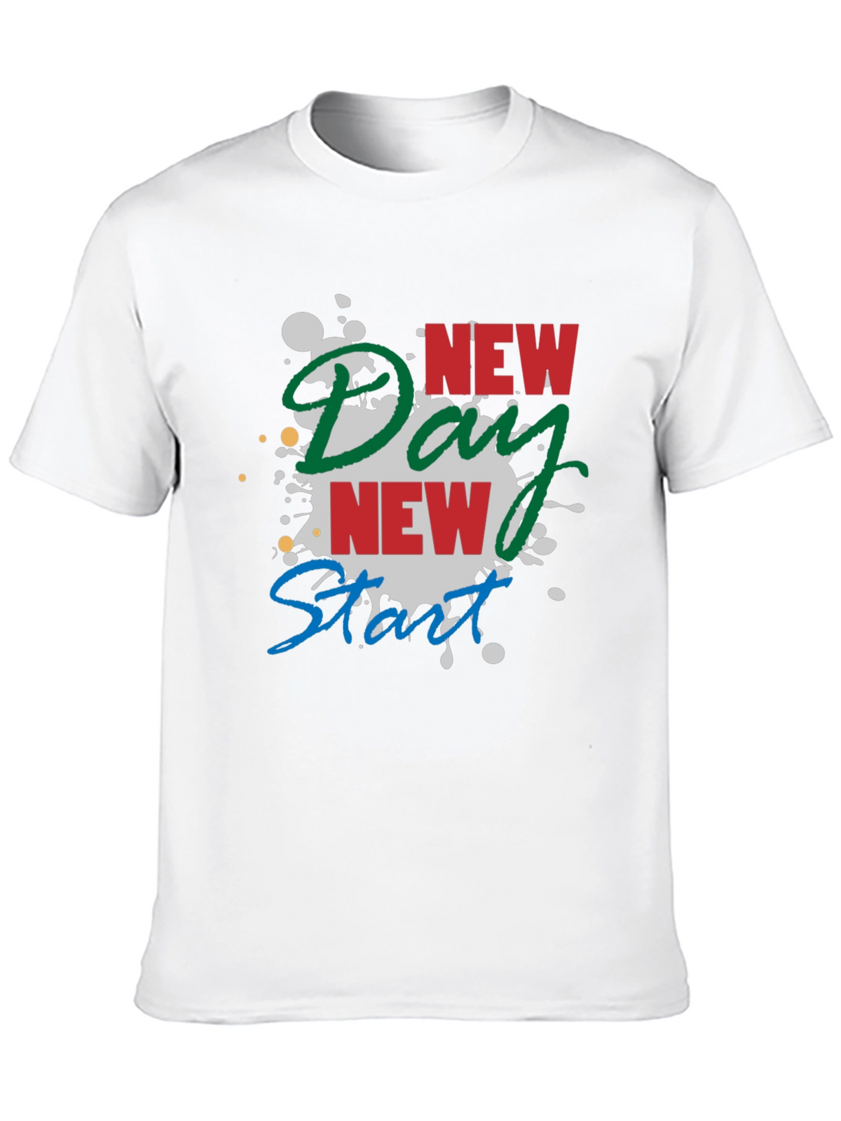 New Day New Start Graphic Tee