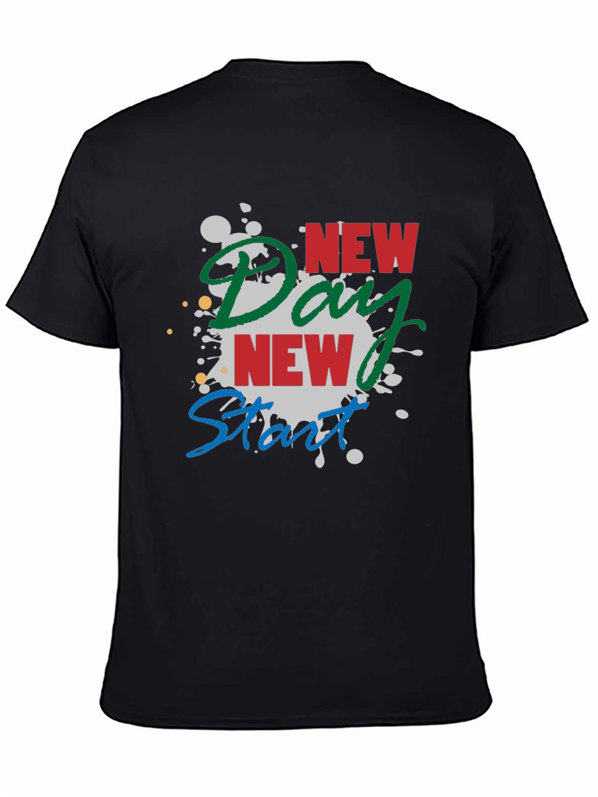 New Day New Start Graphic Tee