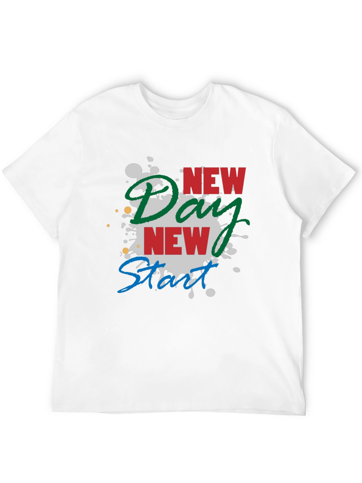 New Day New Start Graphic Tee