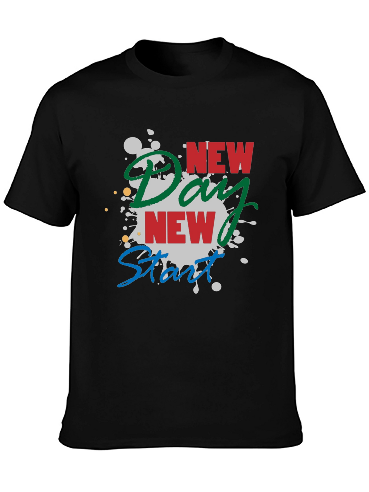 New Day New Start Graphic Tee