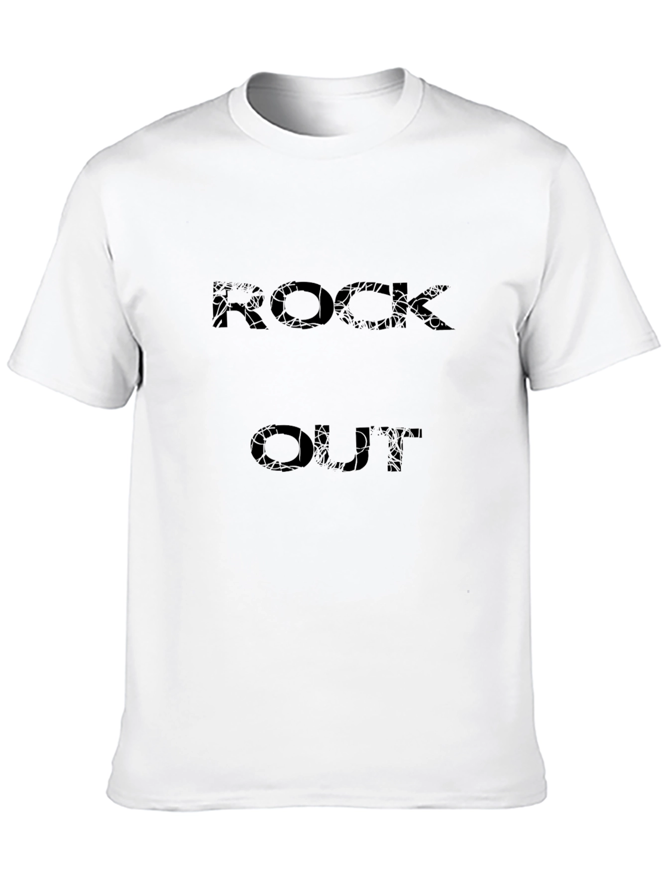 Rock Out T-Shirt - Black Graphic Tee