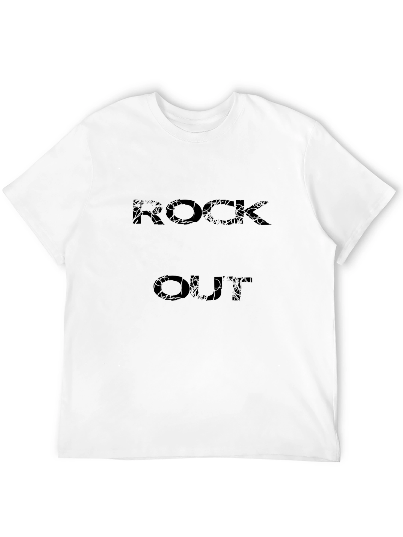 Rock Out T-Shirt - Black Graphic Tee