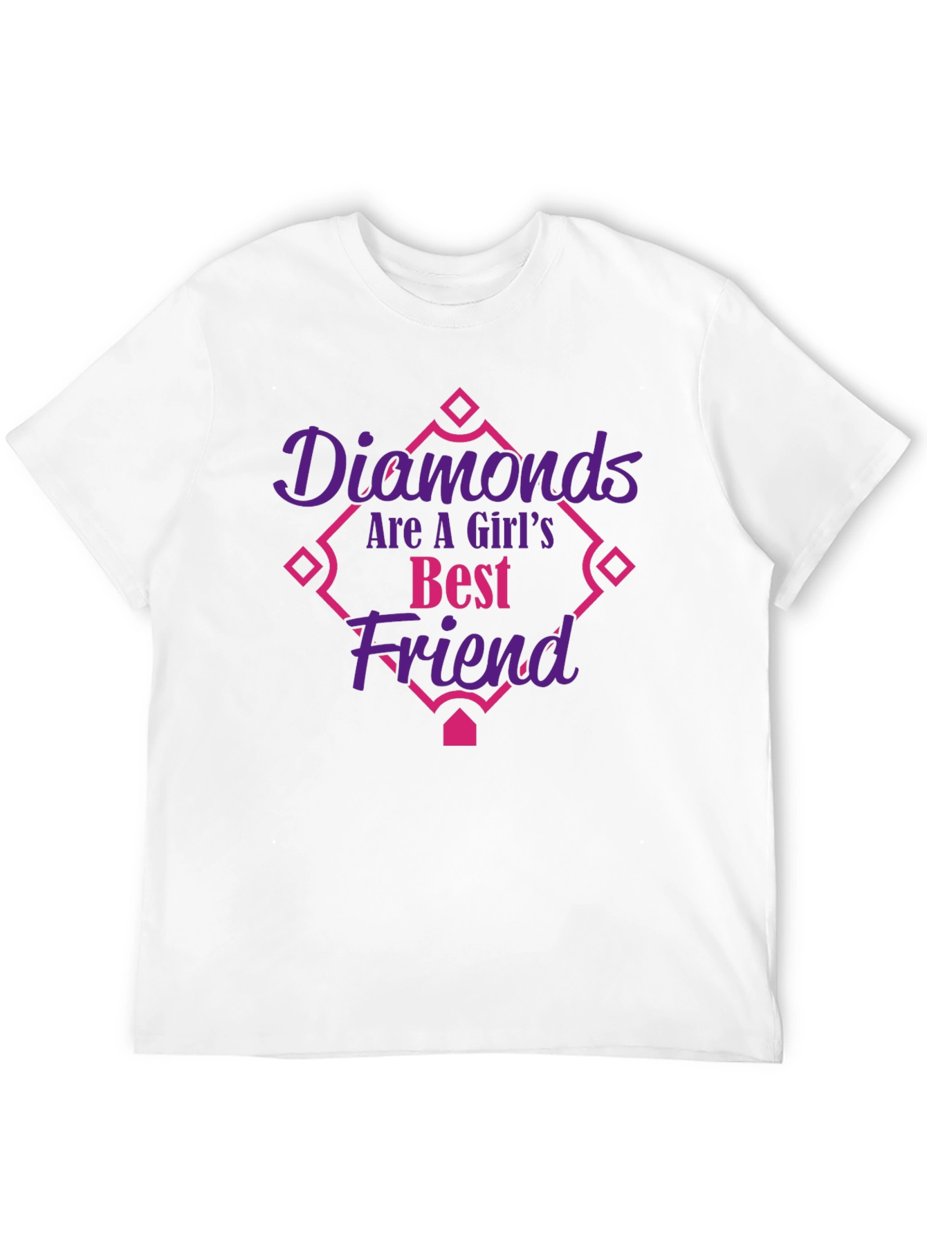 Diamonds Are A Girls Best Friend Graphic Tee