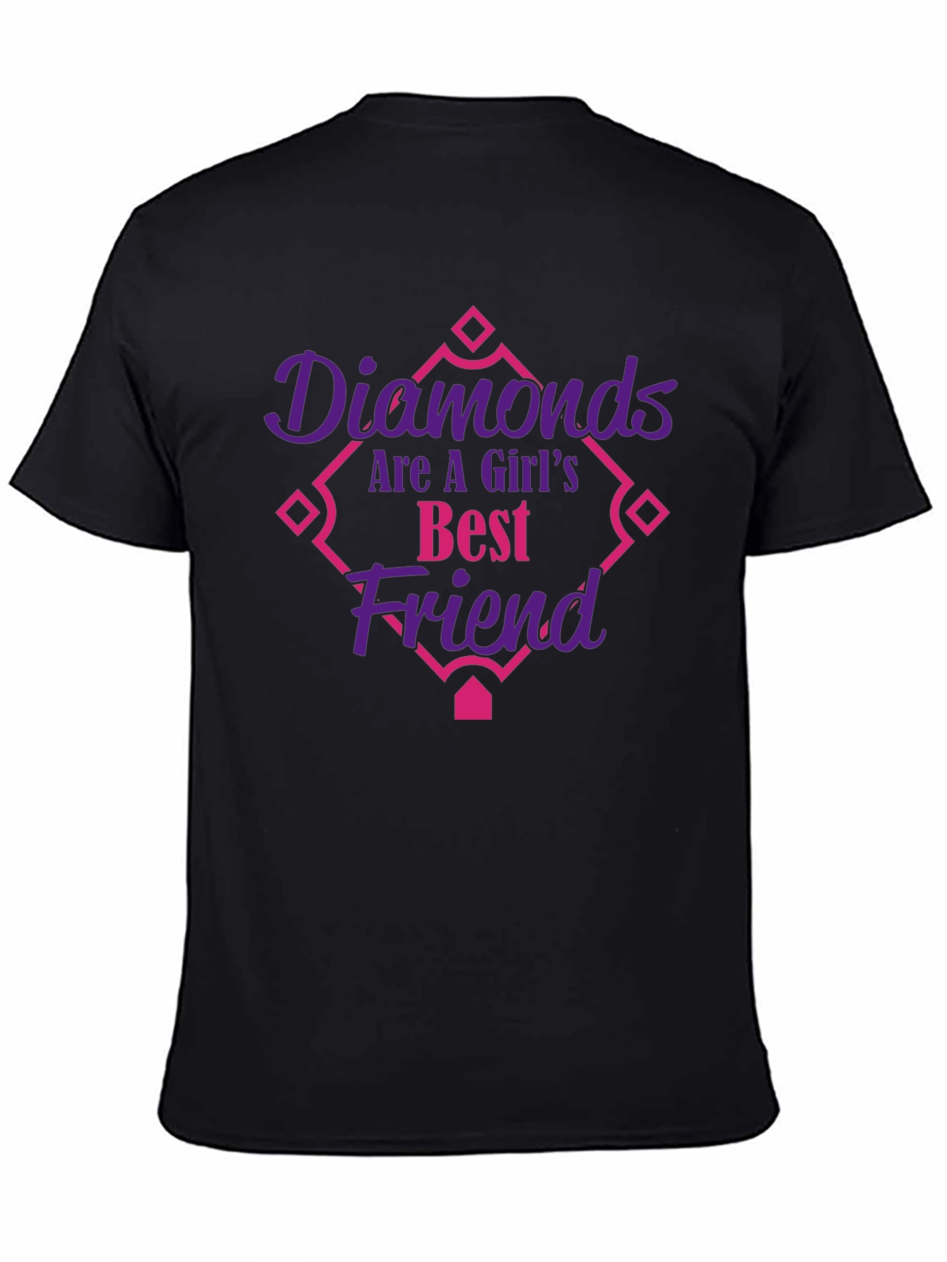 Diamonds Are A Girls Best Friend Graphic Tee