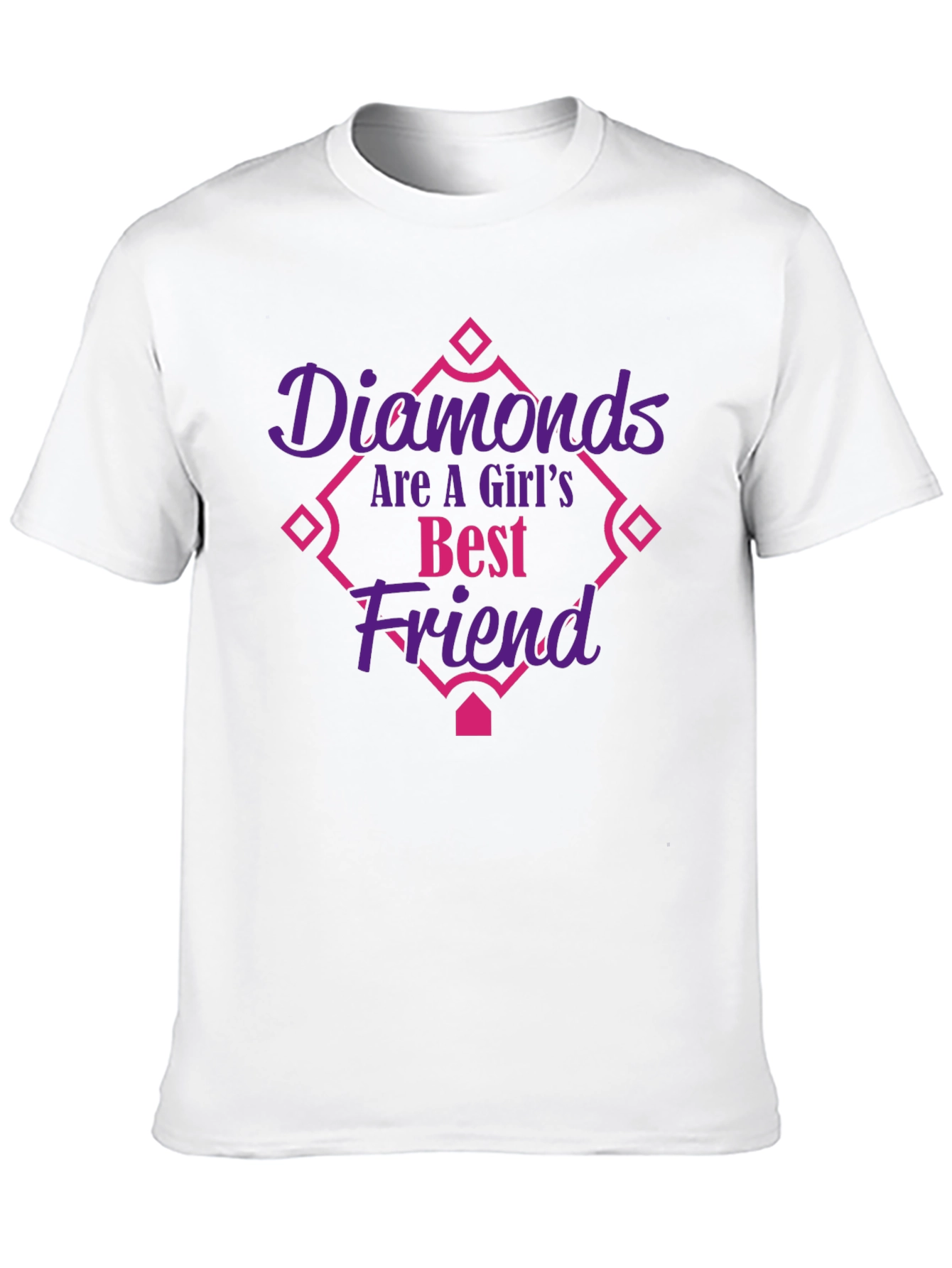 Diamonds Are A Girls Best Friend Graphic Tee