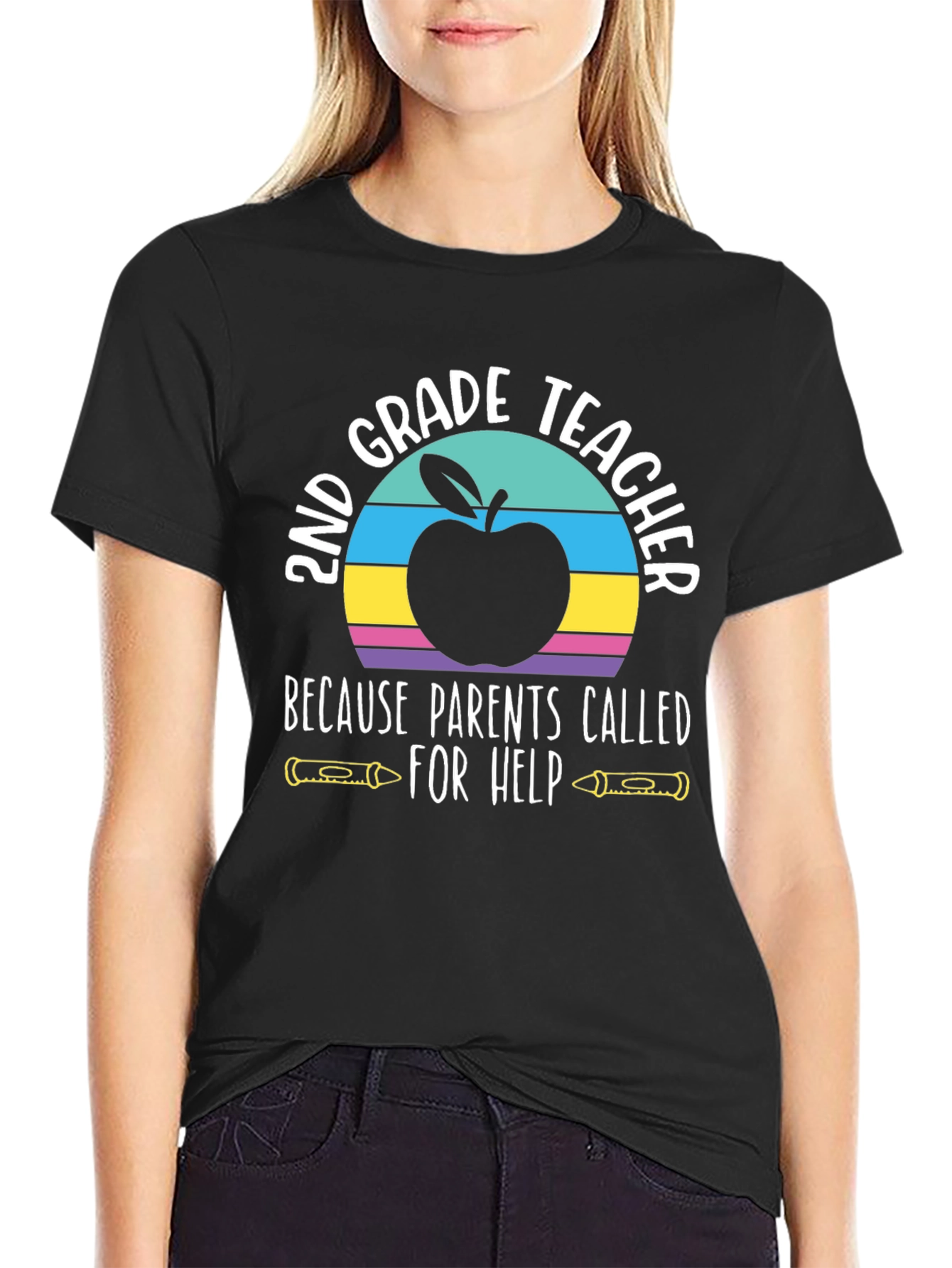 2nd Grade Teacher Graphic Tee