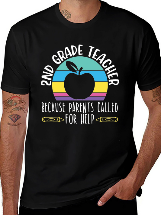 2nd Grade Teacher Graphic Tee