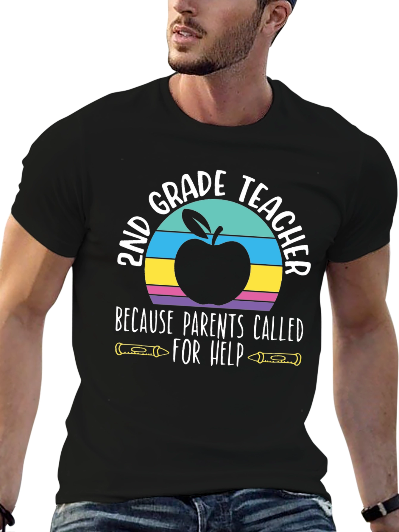 2nd Grade Teacher Graphic Tee