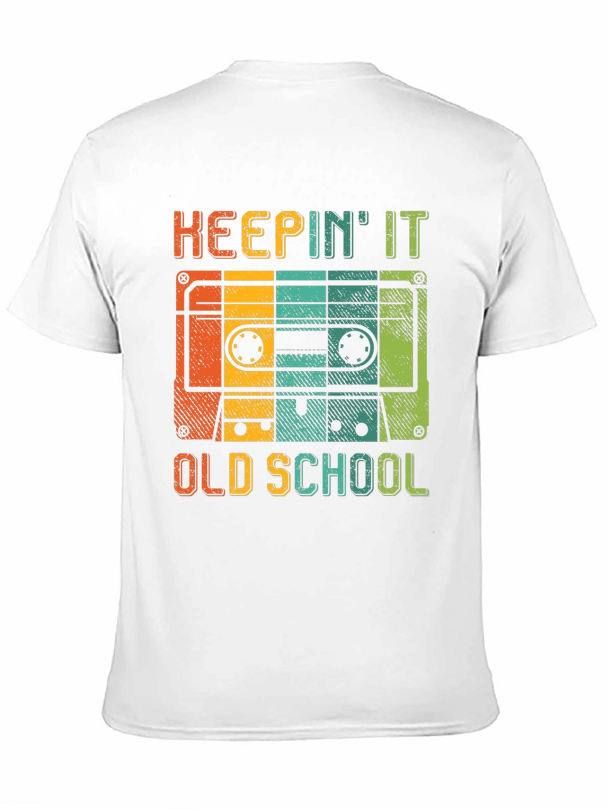 Keepin It Old School Retro Cassette T-Shirt