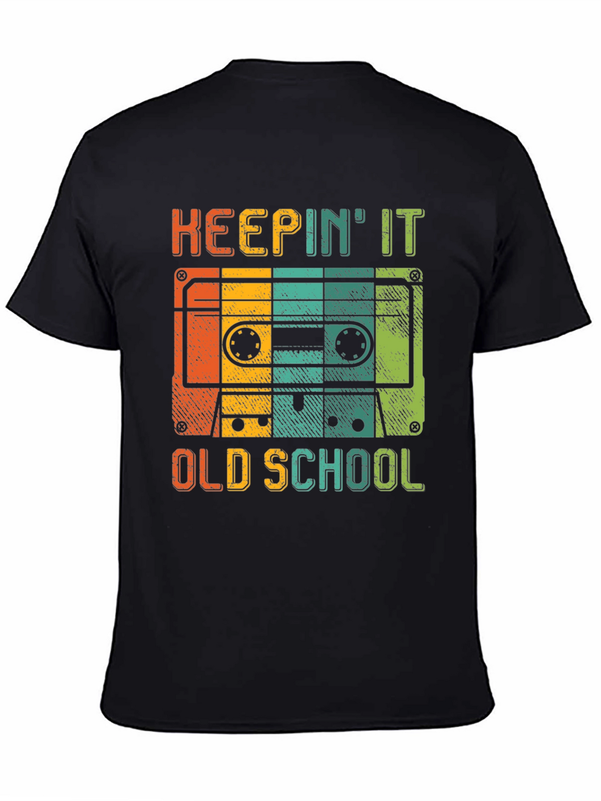 Keepin It Old School Retro Cassette T-Shirt