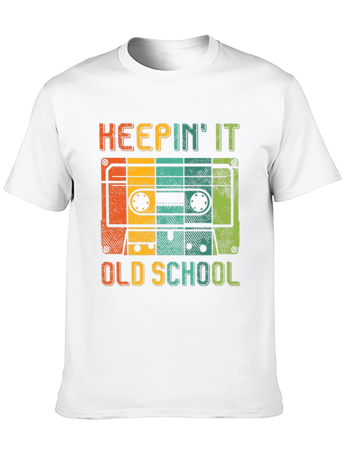 Keepin It Old School Retro Cassette T-Shirt