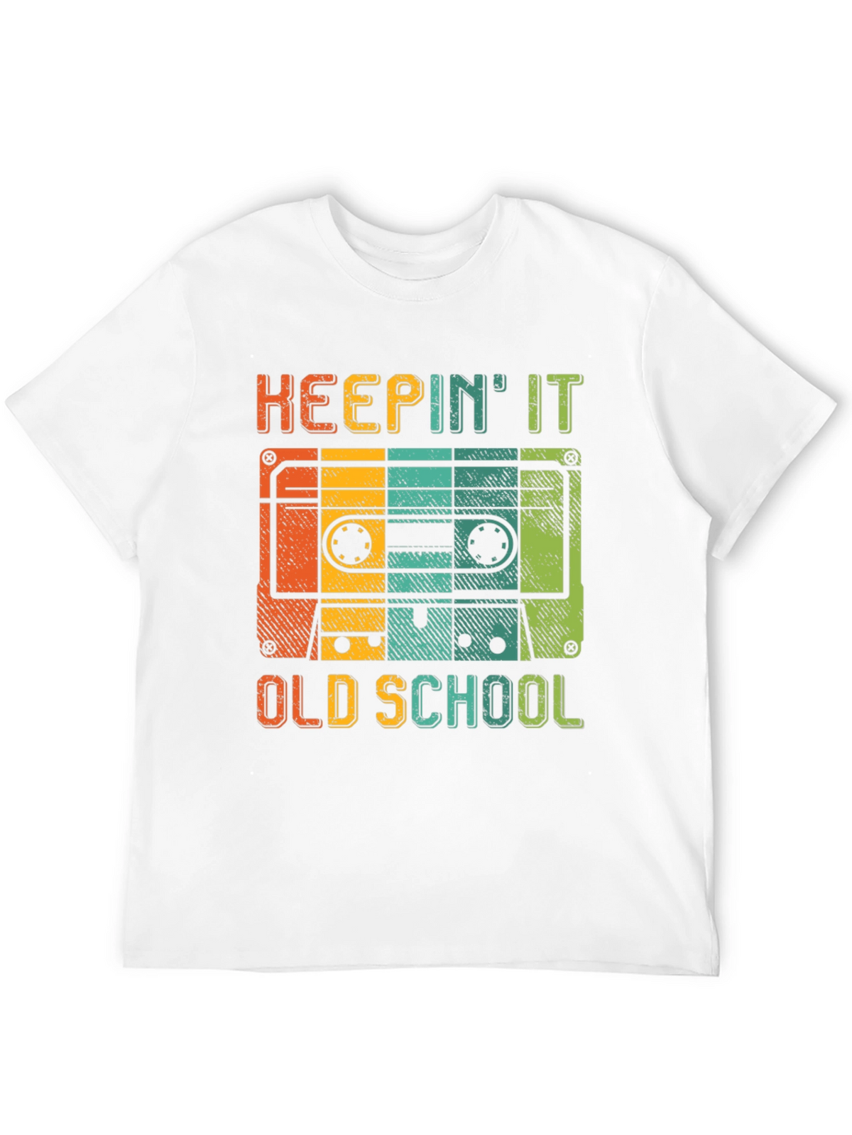 Keepin It Old School Retro Cassette T-Shirt