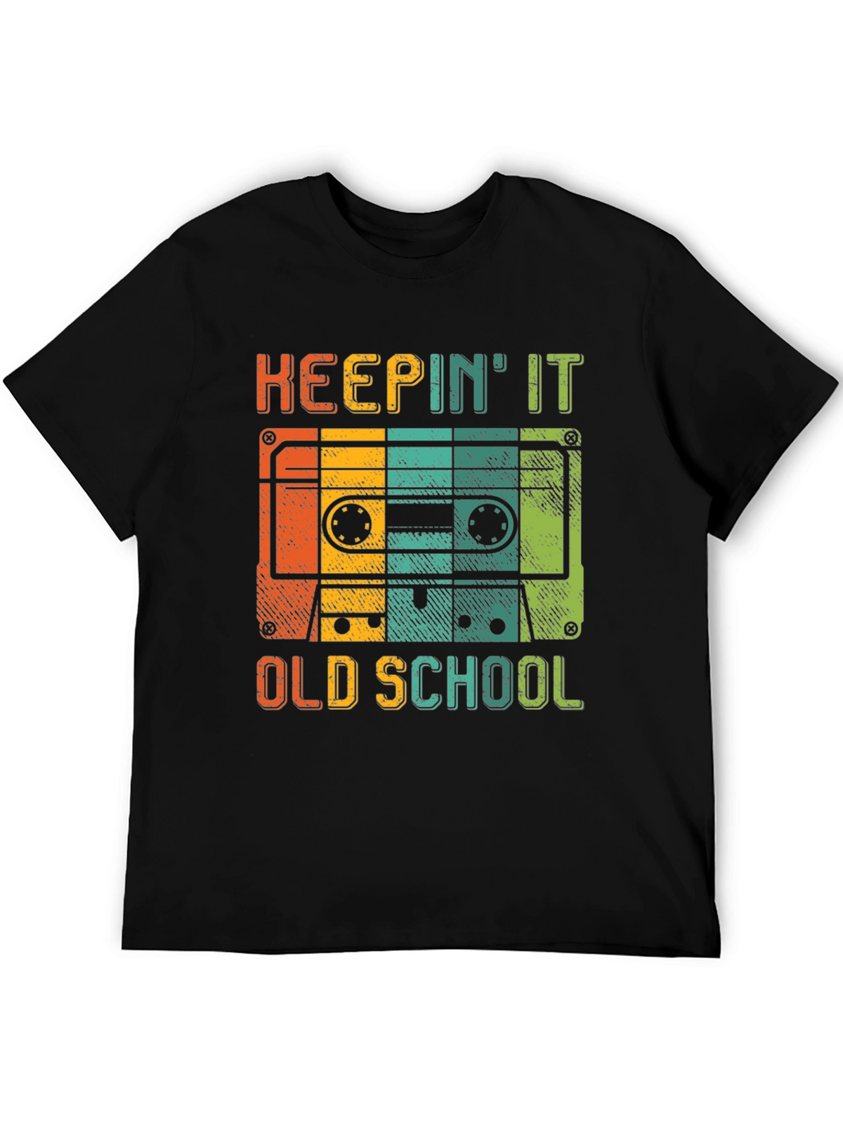 Keepin It Old School Retro Cassette T-Shirt