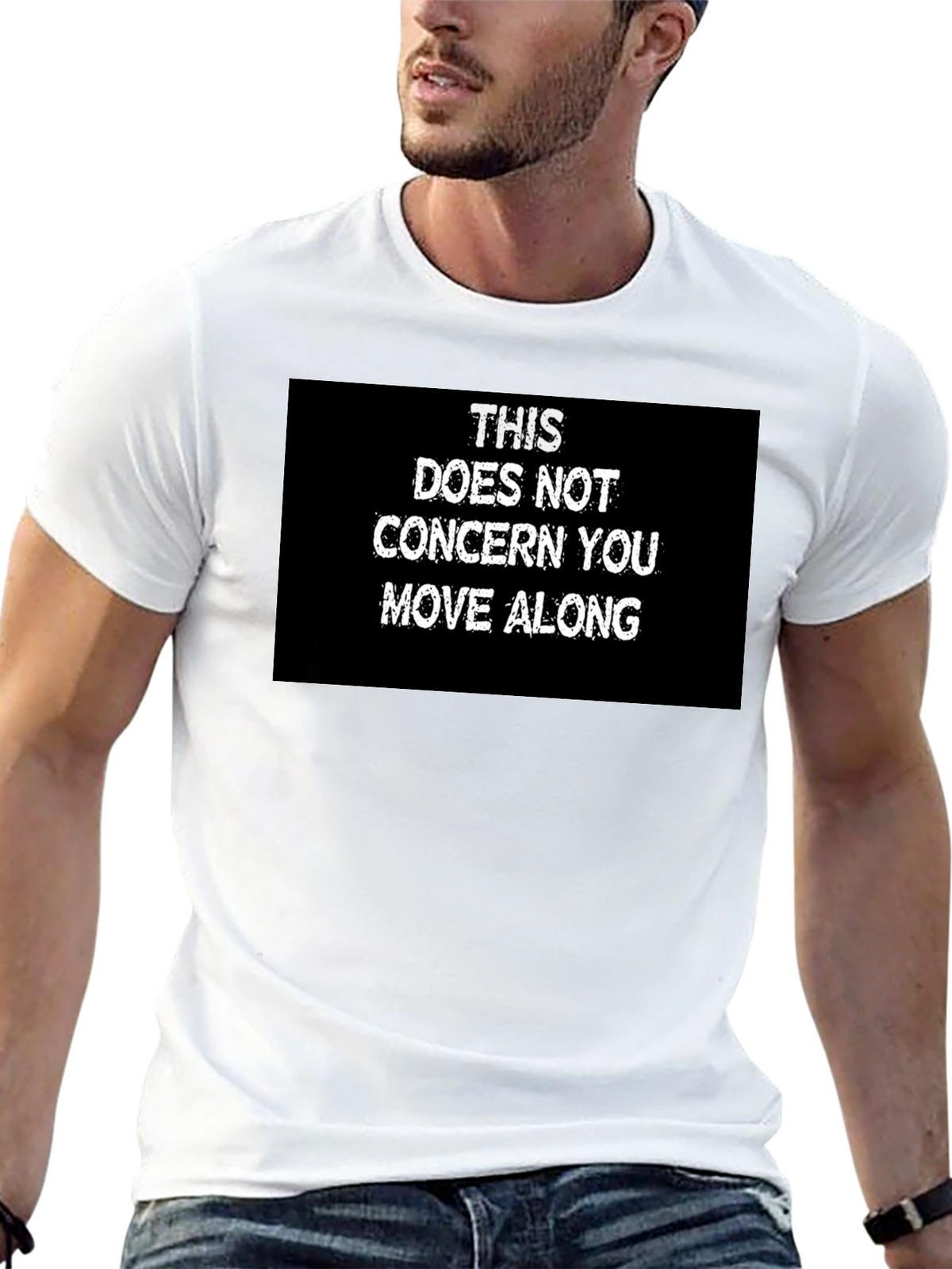 Funny This Does Not Concern You Graphic Tee