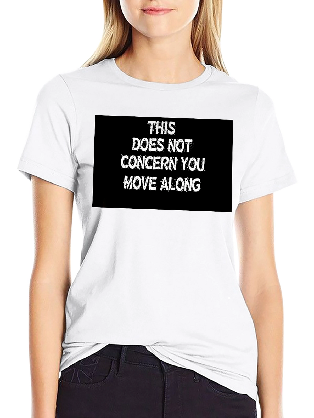 Funny This Does Not Concern You Graphic Tee