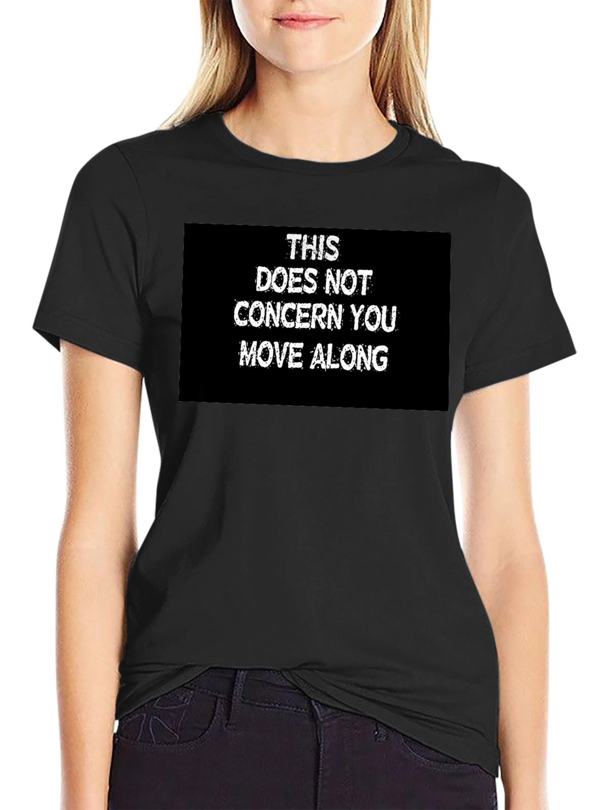 Funny This Does Not Concern You Graphic Tee
