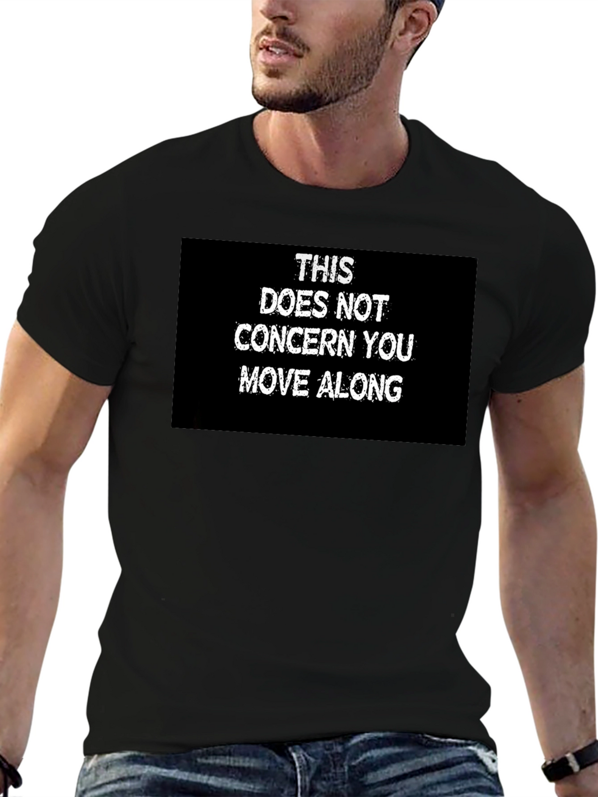 Funny This Does Not Concern You Graphic Tee
