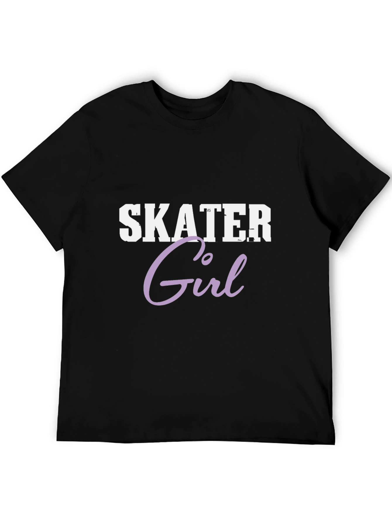 Skater Girl Graphic Tee - Soft Cotton Blend