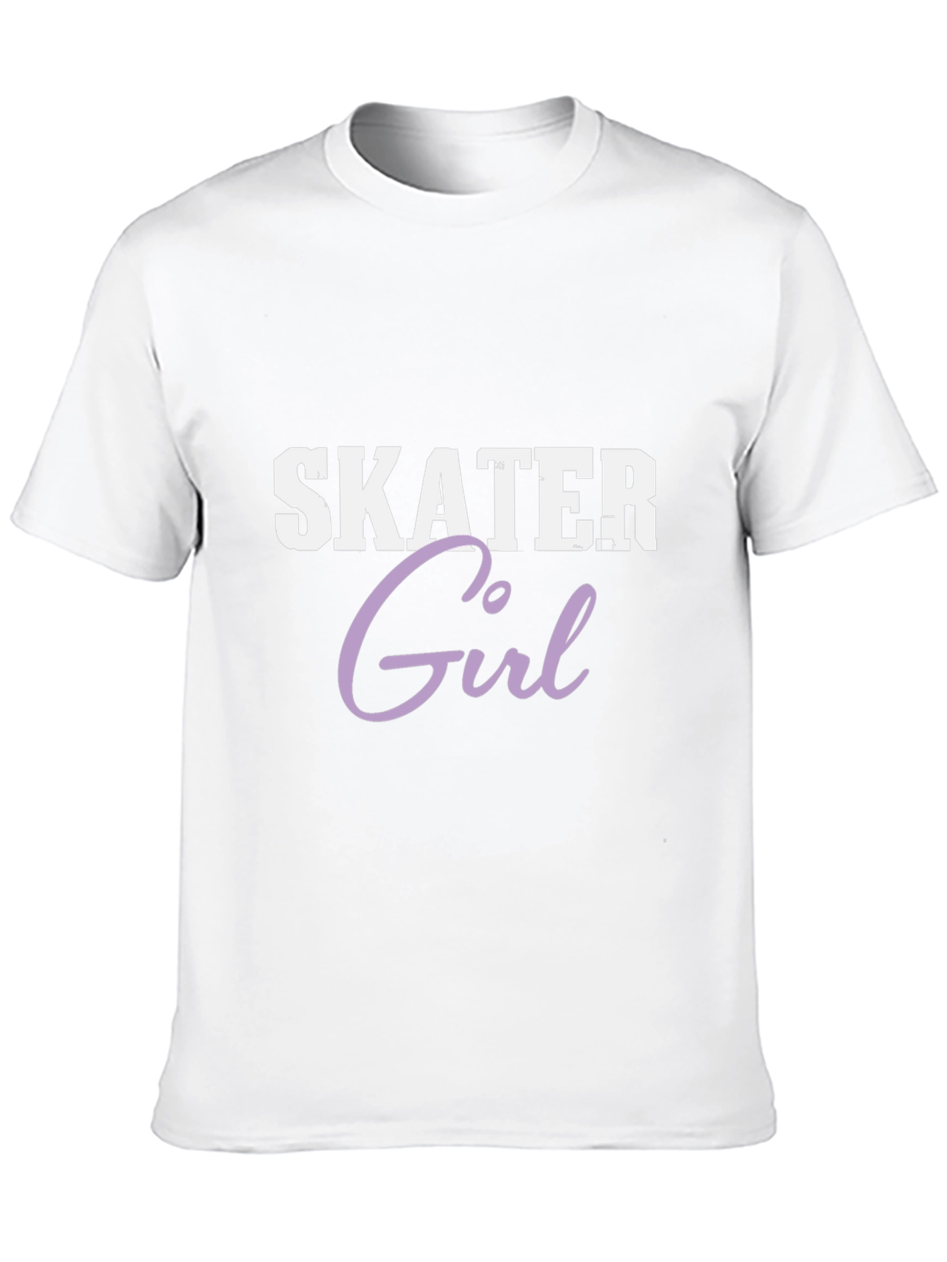 Skater Girl Graphic Tee - Soft Cotton Blend