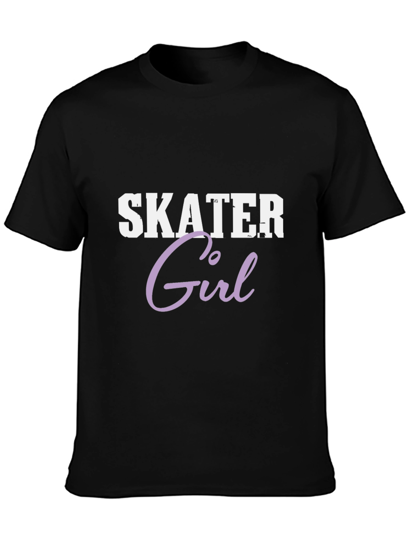 Skater Girl Graphic Tee - Soft Cotton Blend