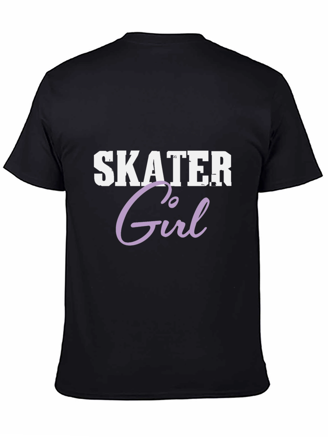 Skater Girl Graphic Tee - Soft Cotton Blend
