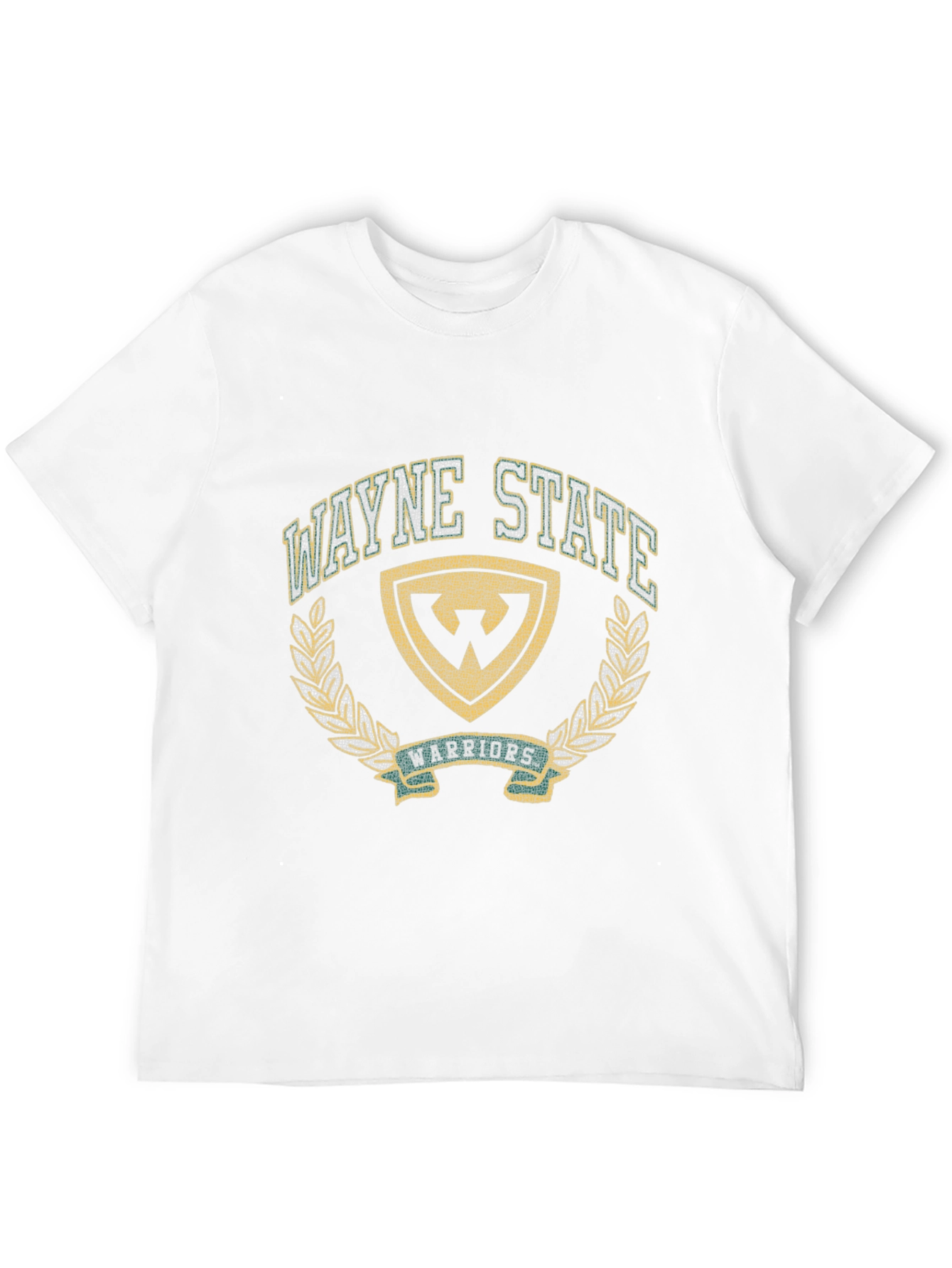 Wayne State Warriors Black Graphic T-Shirt