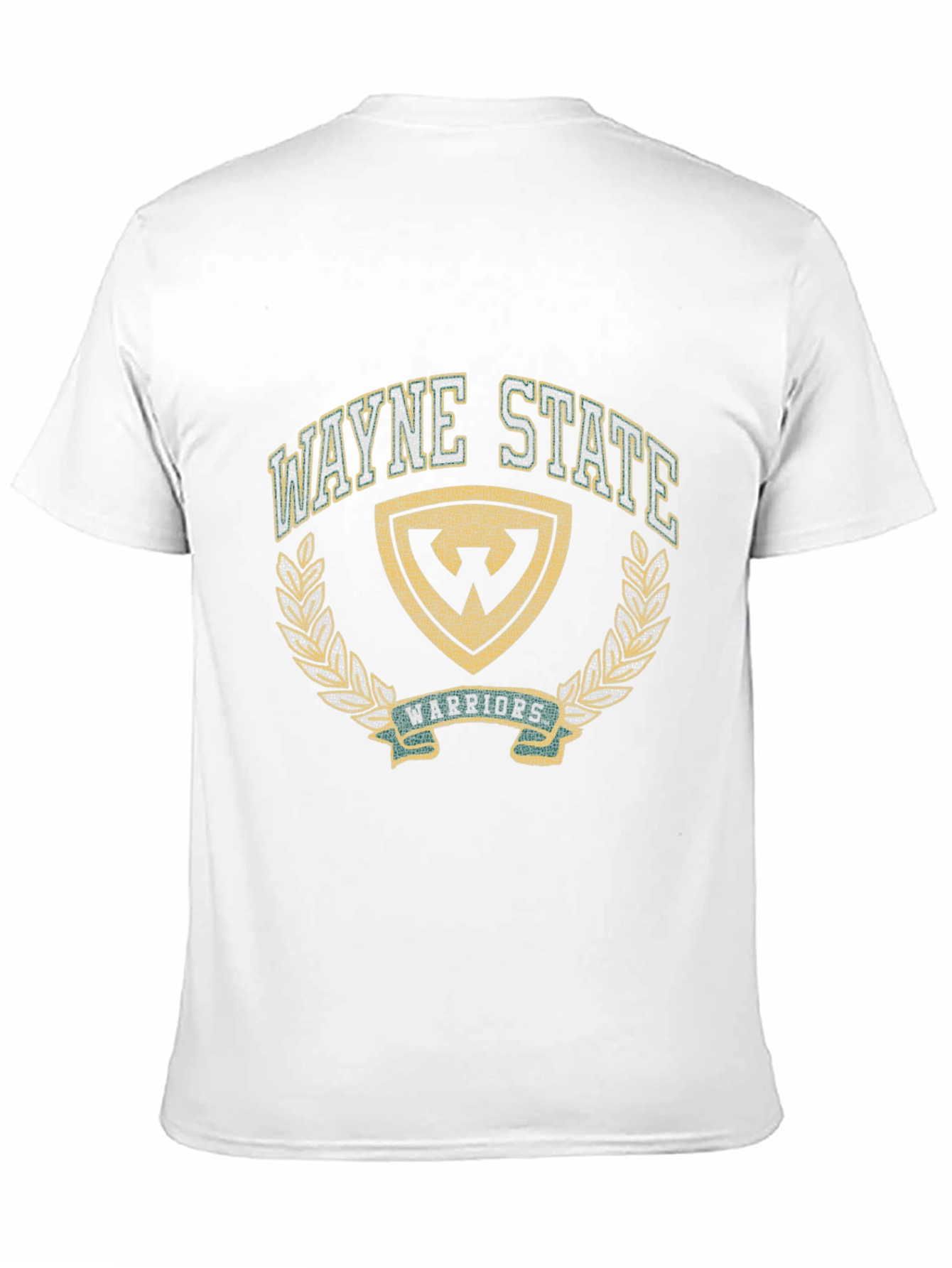 Wayne State Warriors Black Graphic T-Shirt