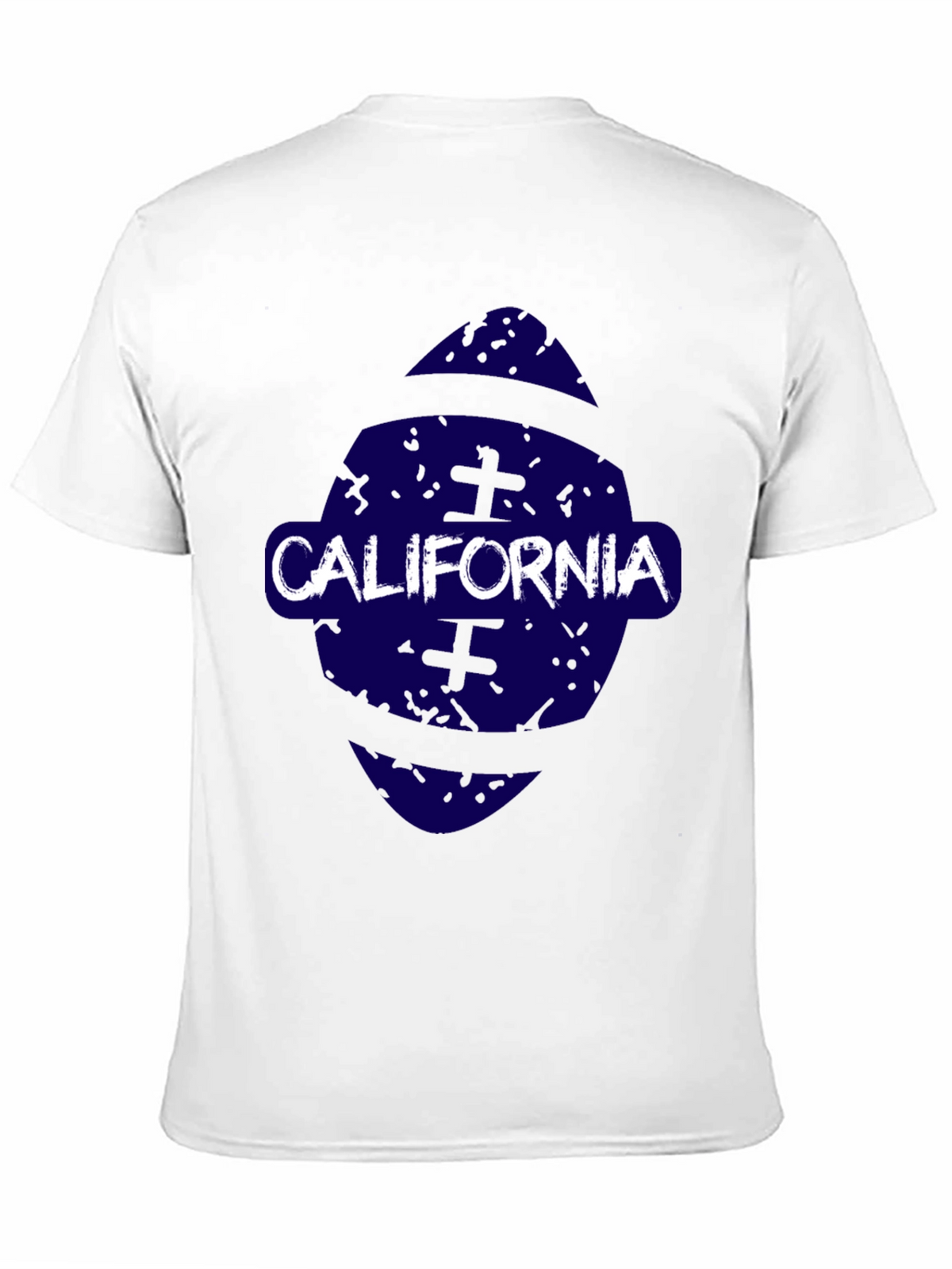 California Graphic Print Crew Neck T-Shirt