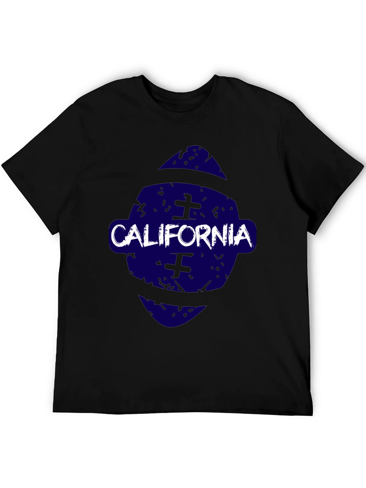 California Graphic Print Crew Neck T-Shirt