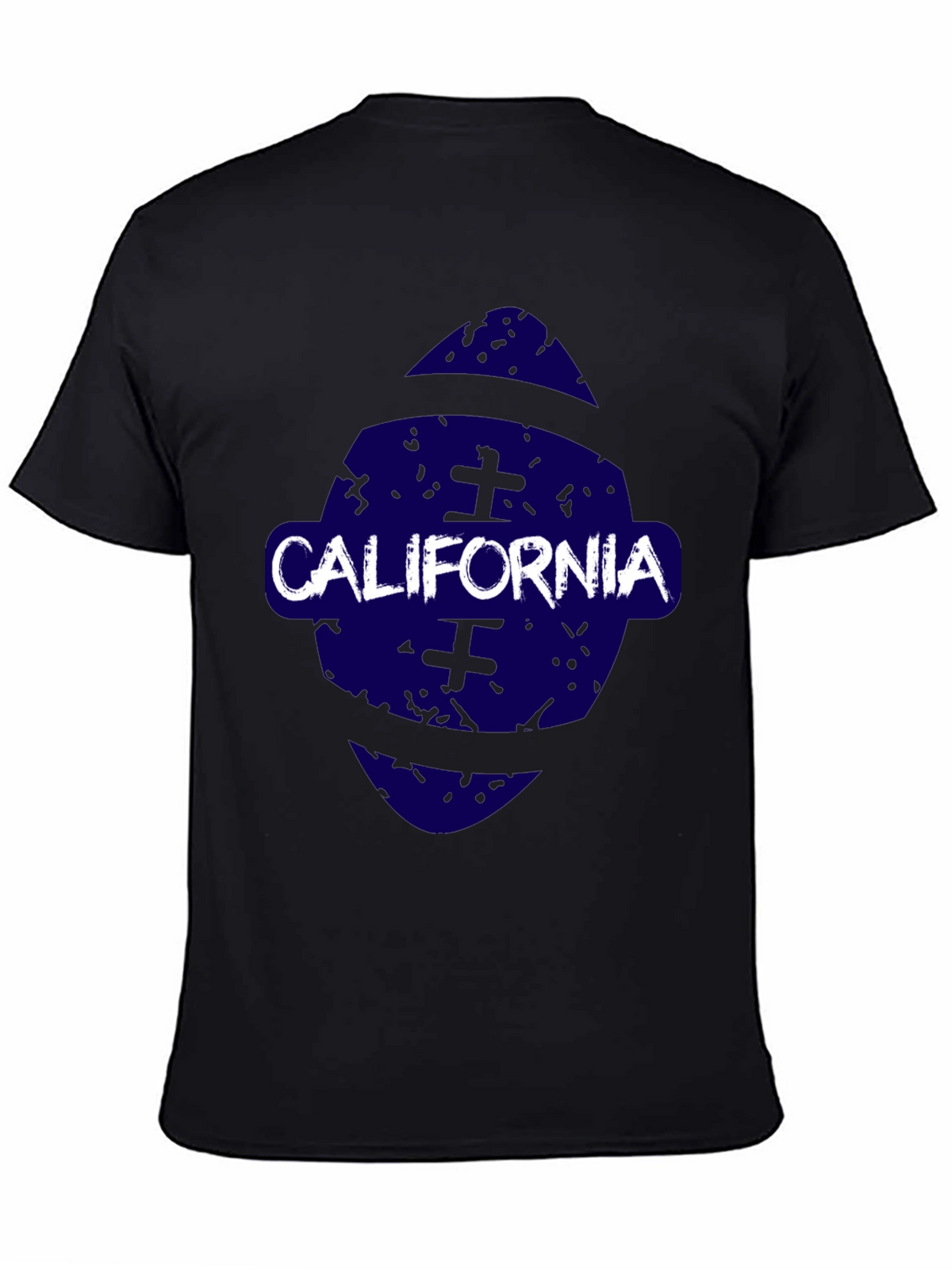 California Graphic Print Crew Neck T-Shirt