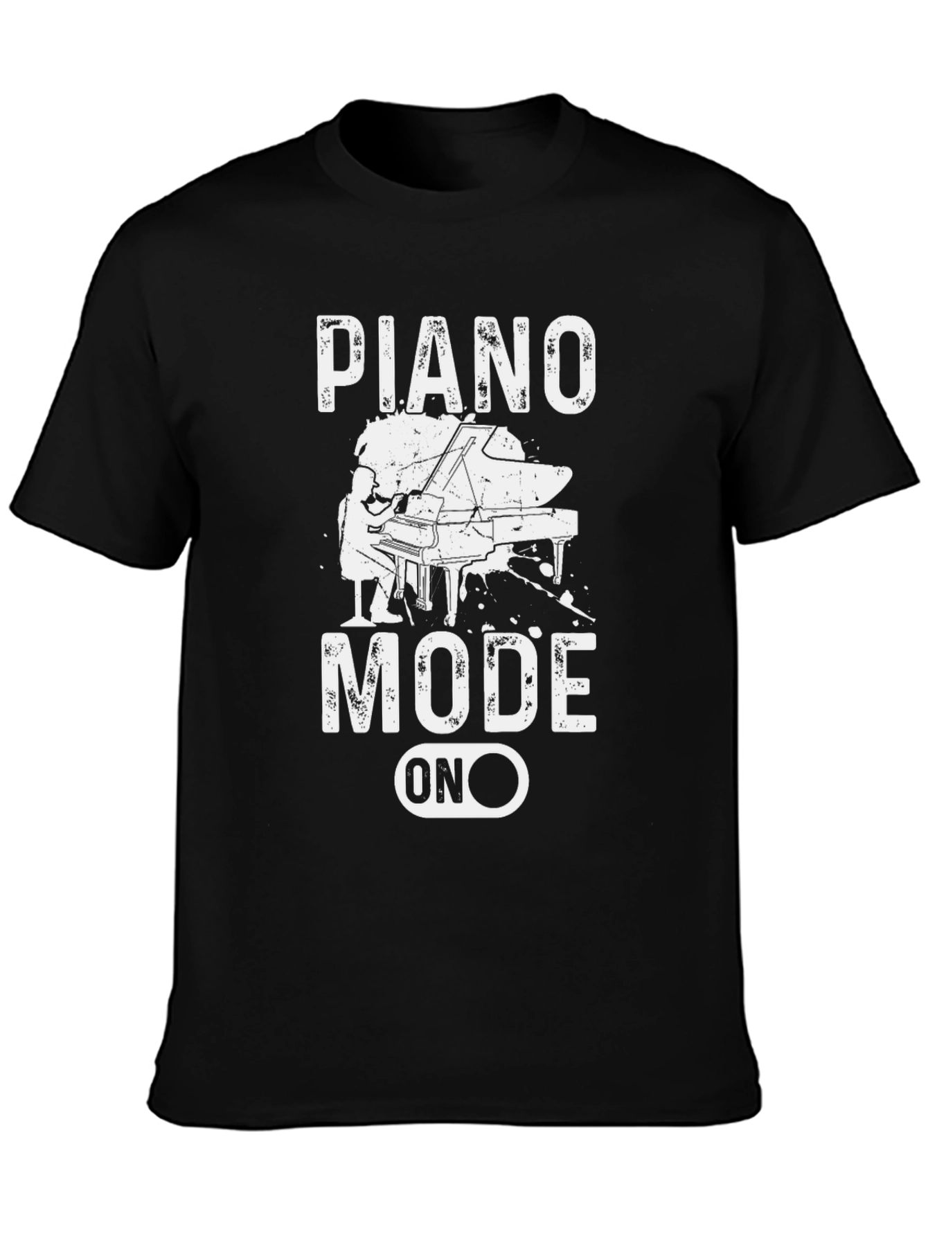 Piano Mode On Graphic Tee