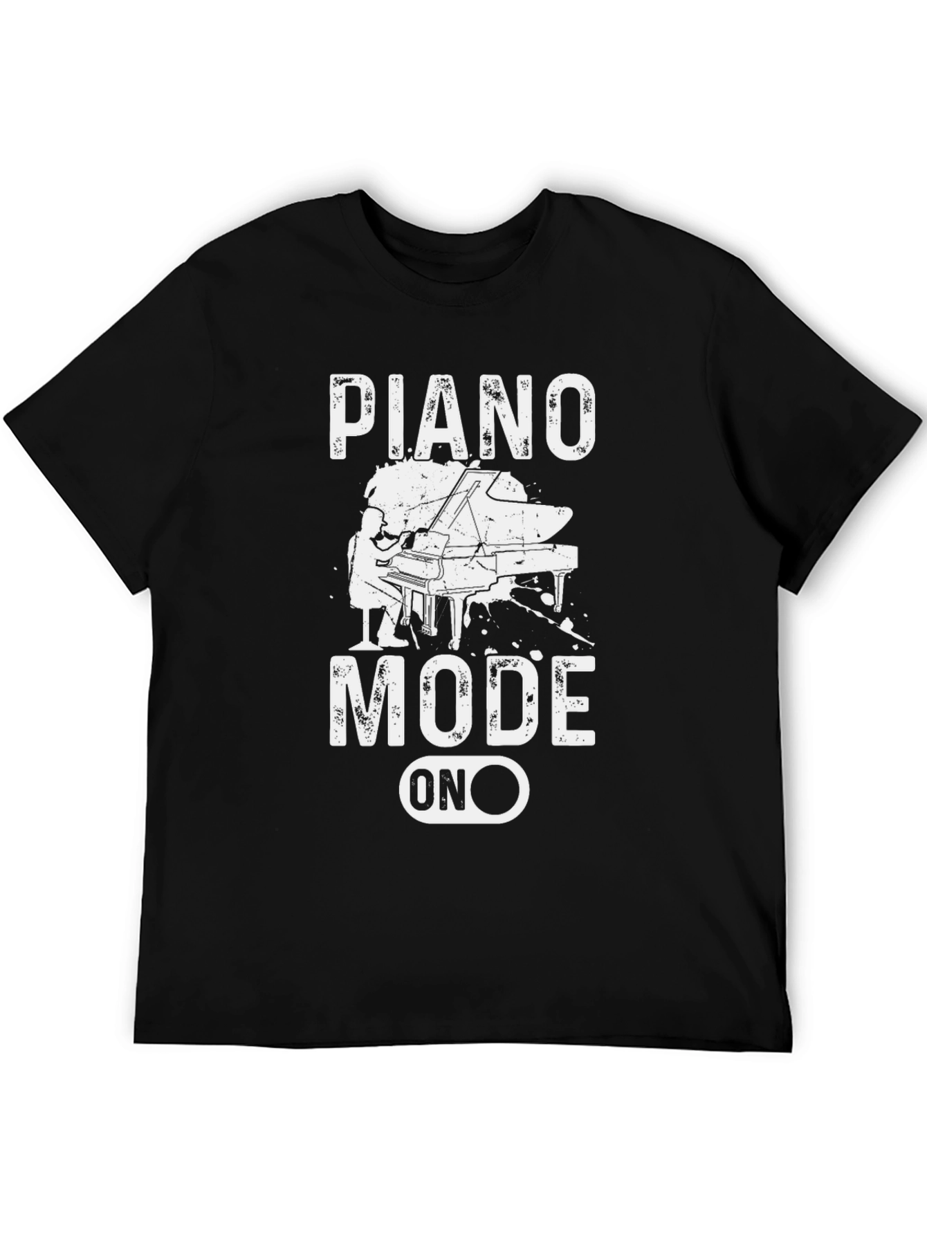 Piano Mode On Graphic Tee