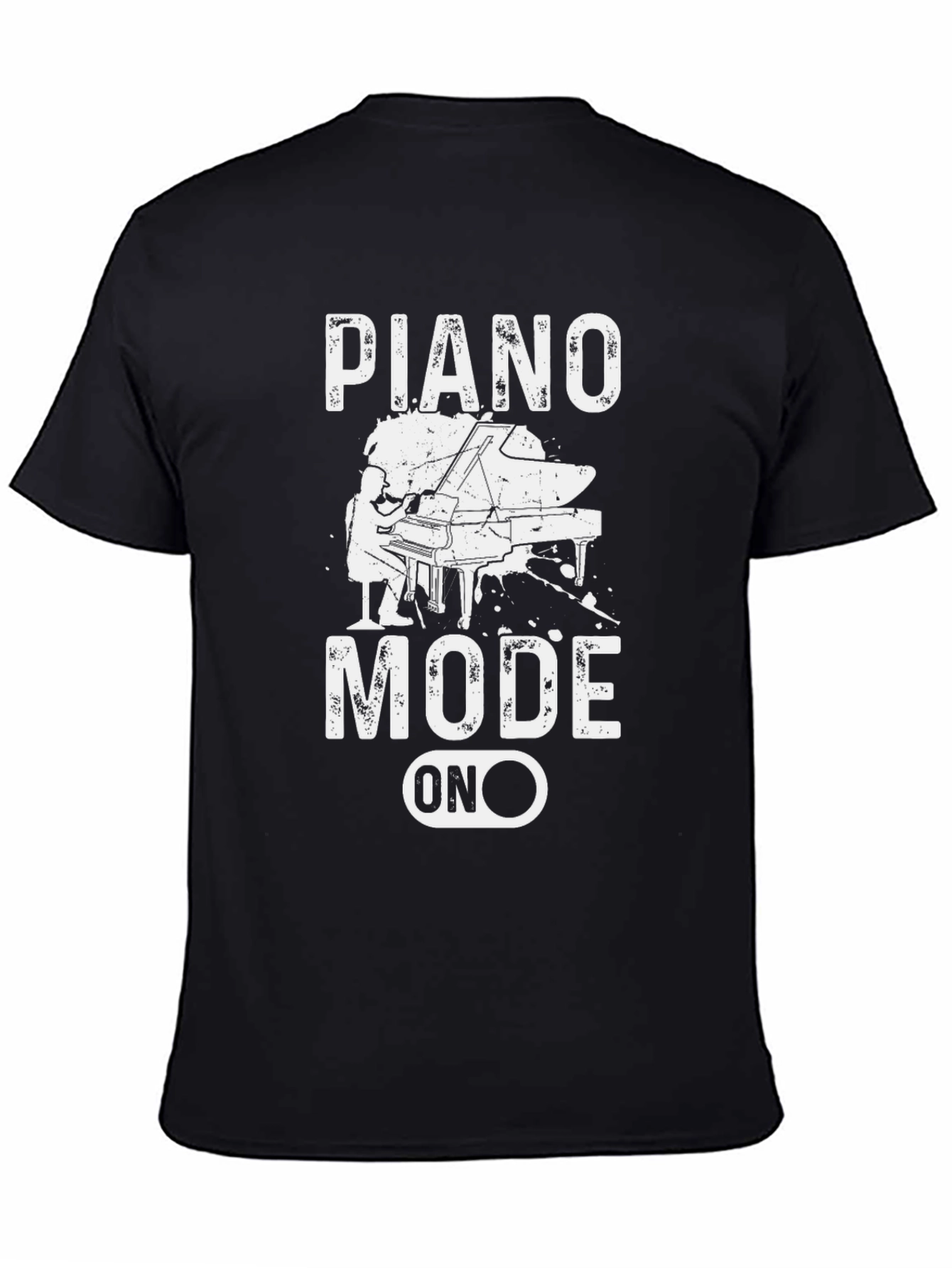 Piano Mode On Graphic Tee