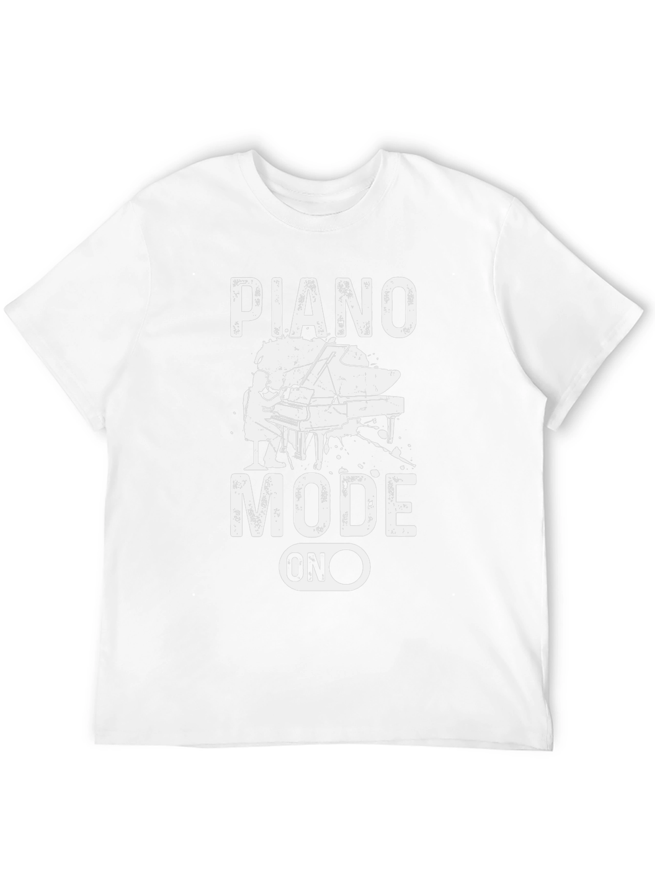 Piano Mode On Graphic Tee