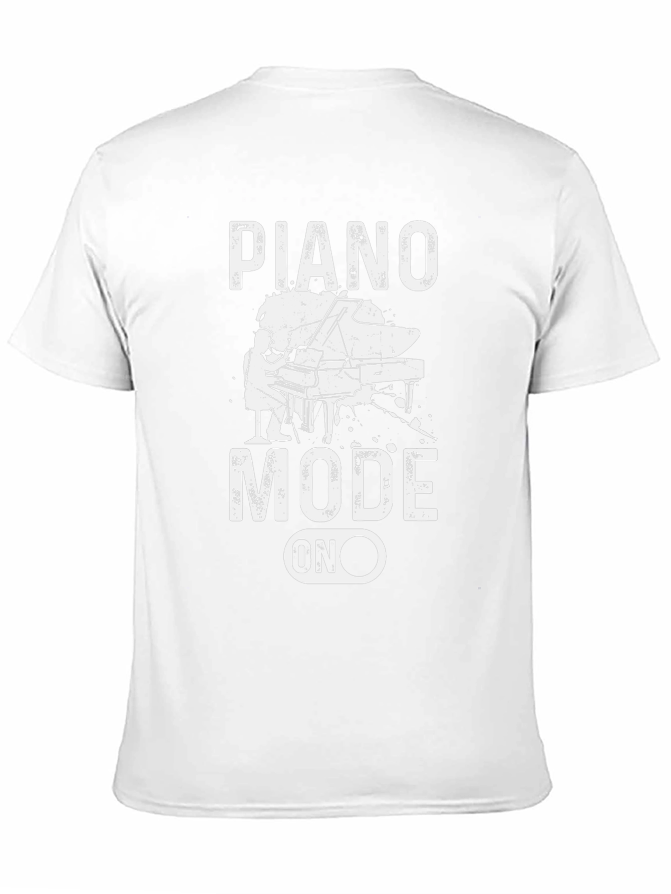 Piano Mode On Graphic Tee