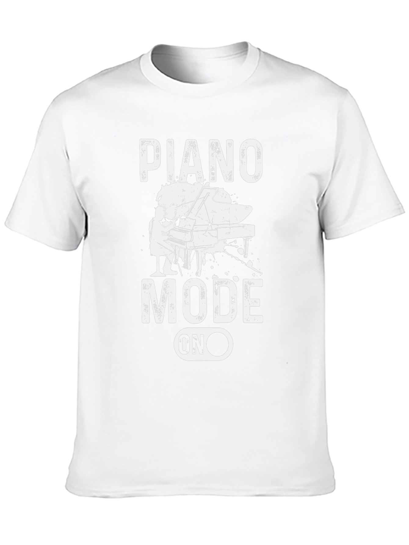 Piano Mode On Graphic Tee